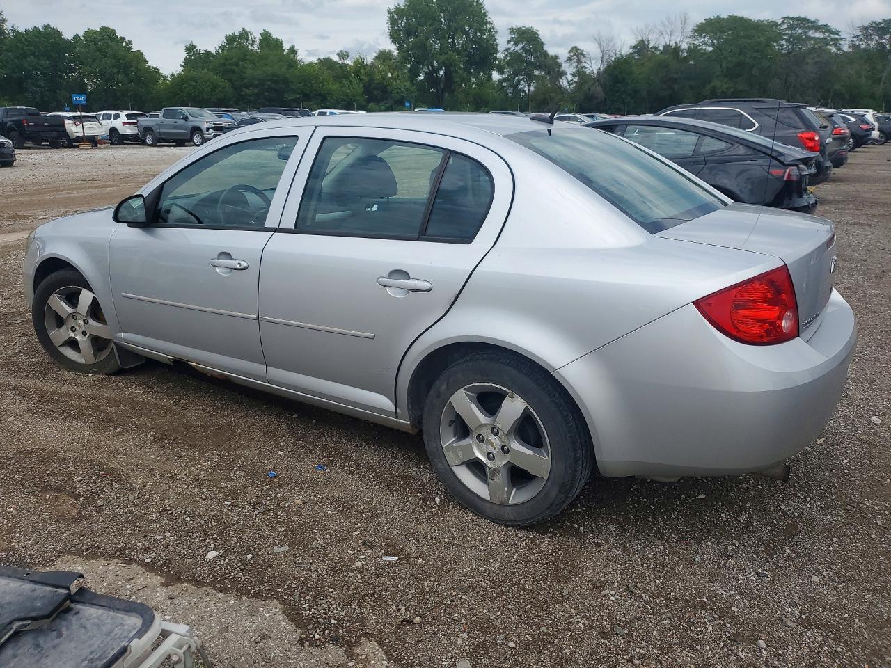 2010 Chevrolet Cobalt 1lt Silver vin: 1G1AD5F5XA7150806
