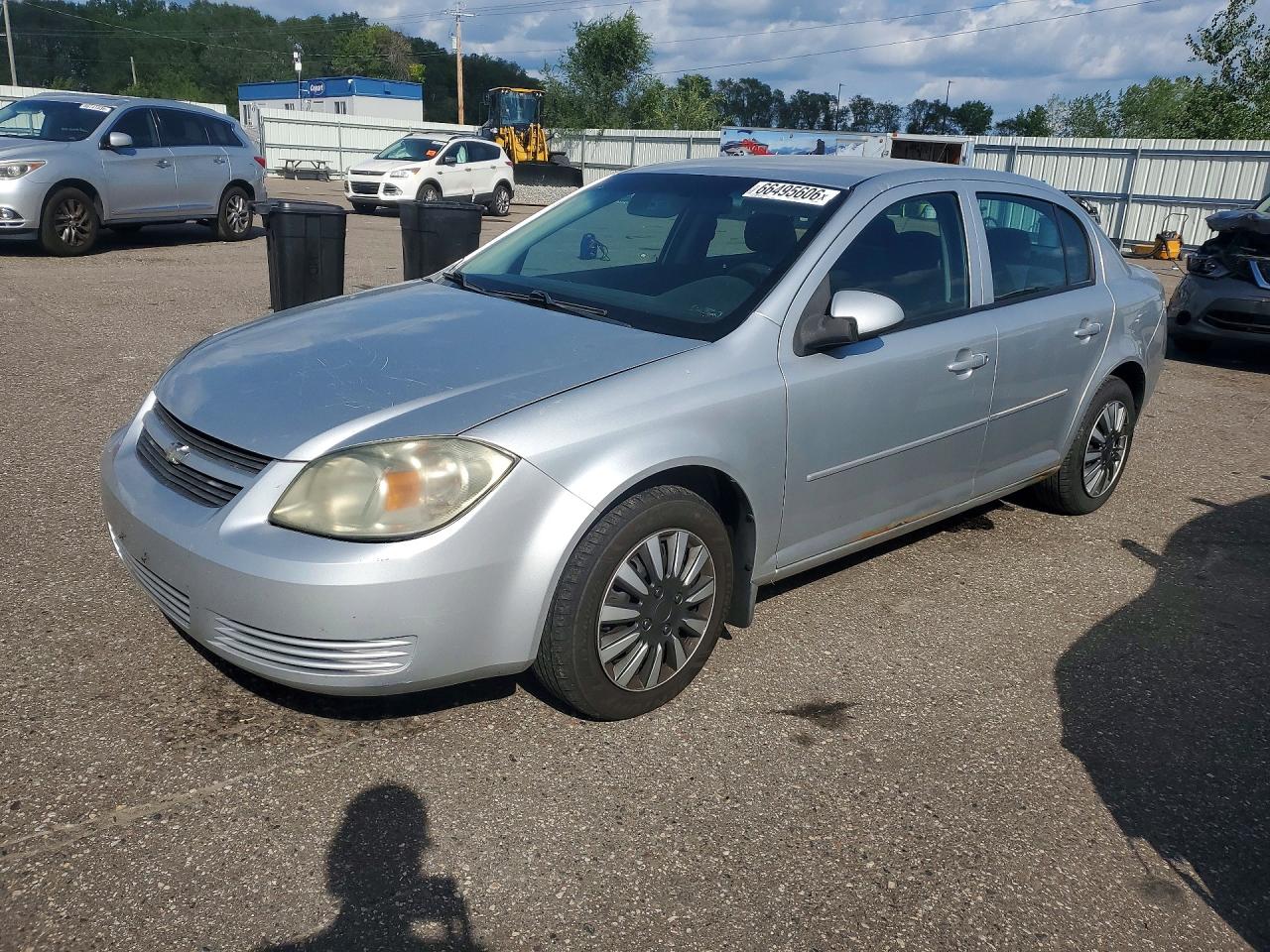 2010 Chevrolet Cobalt 1lt Silver vin: 1G1AD5F5XA7158677