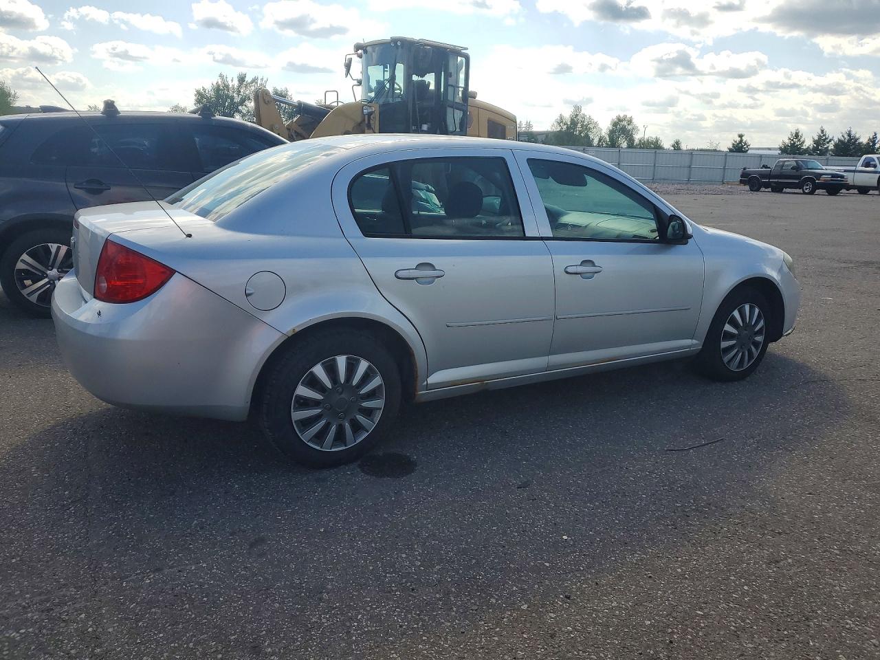 2010 Chevrolet Cobalt 1lt Silver vin: 1G1AD5F5XA7158677
