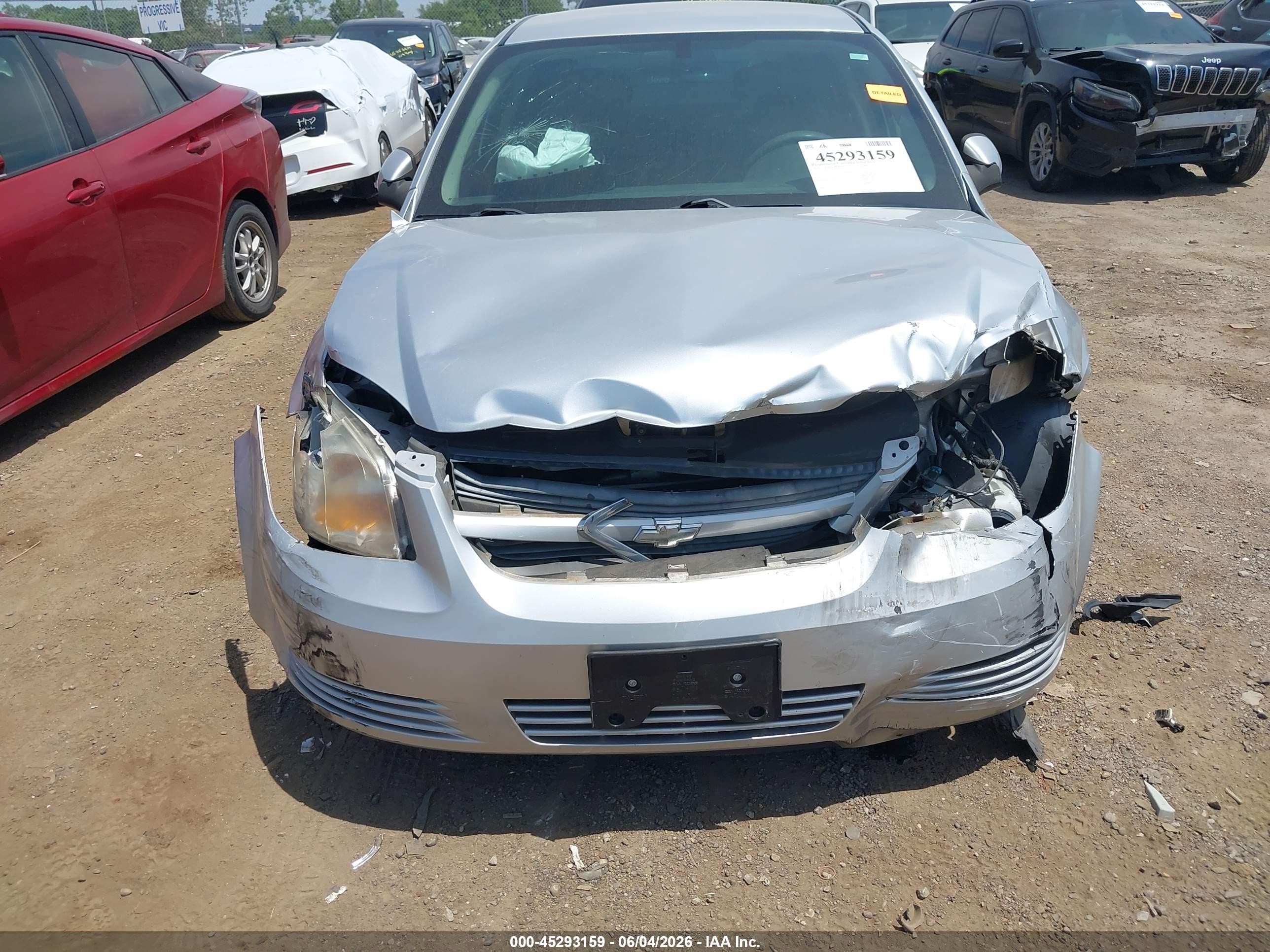 2010 Chevrolet Cobalt Lt Silver vin: 1G1AD5F5XA7203021