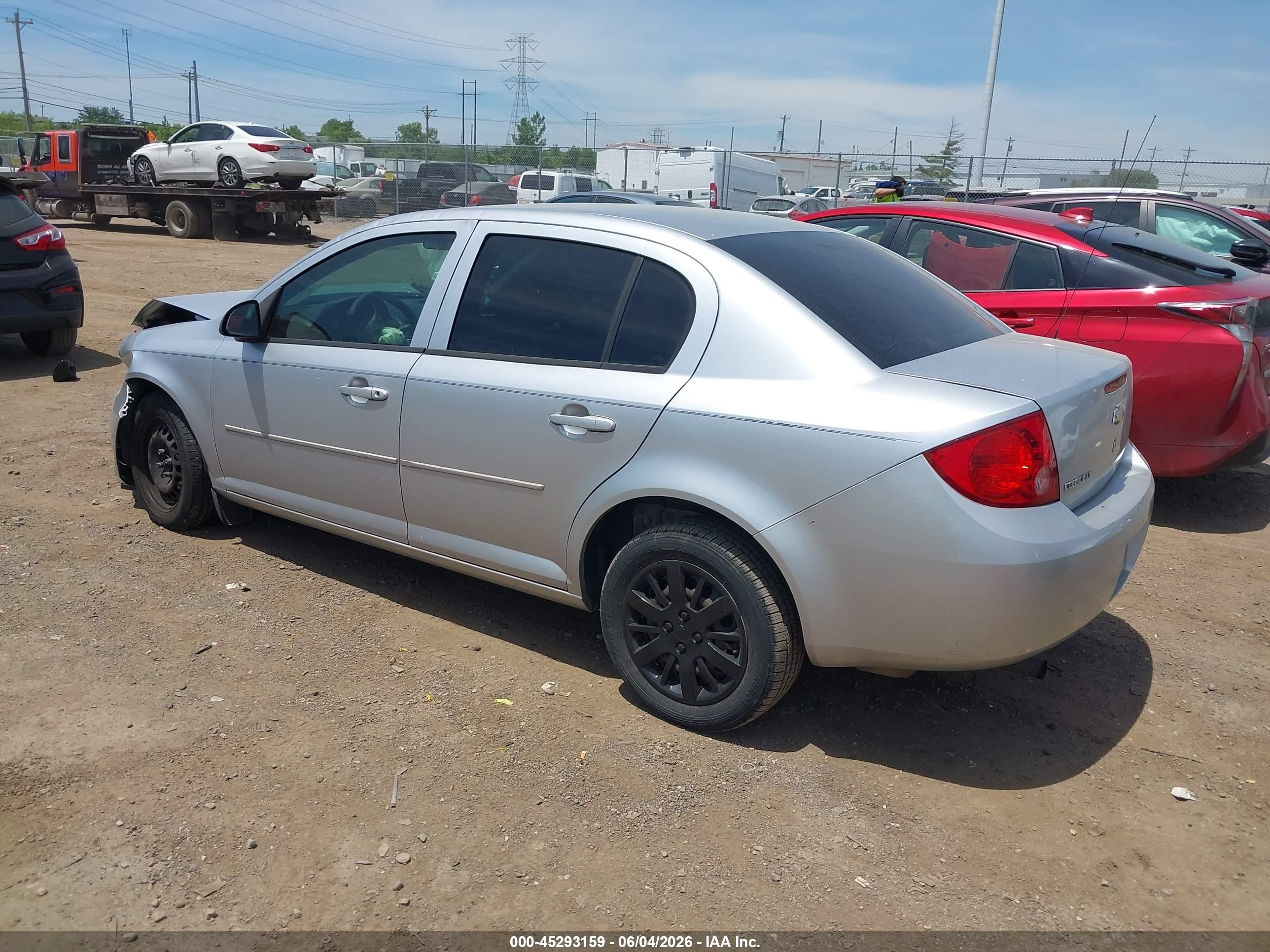 2010 Chevrolet Cobalt Lt Silver vin: 1G1AD5F5XA7203021