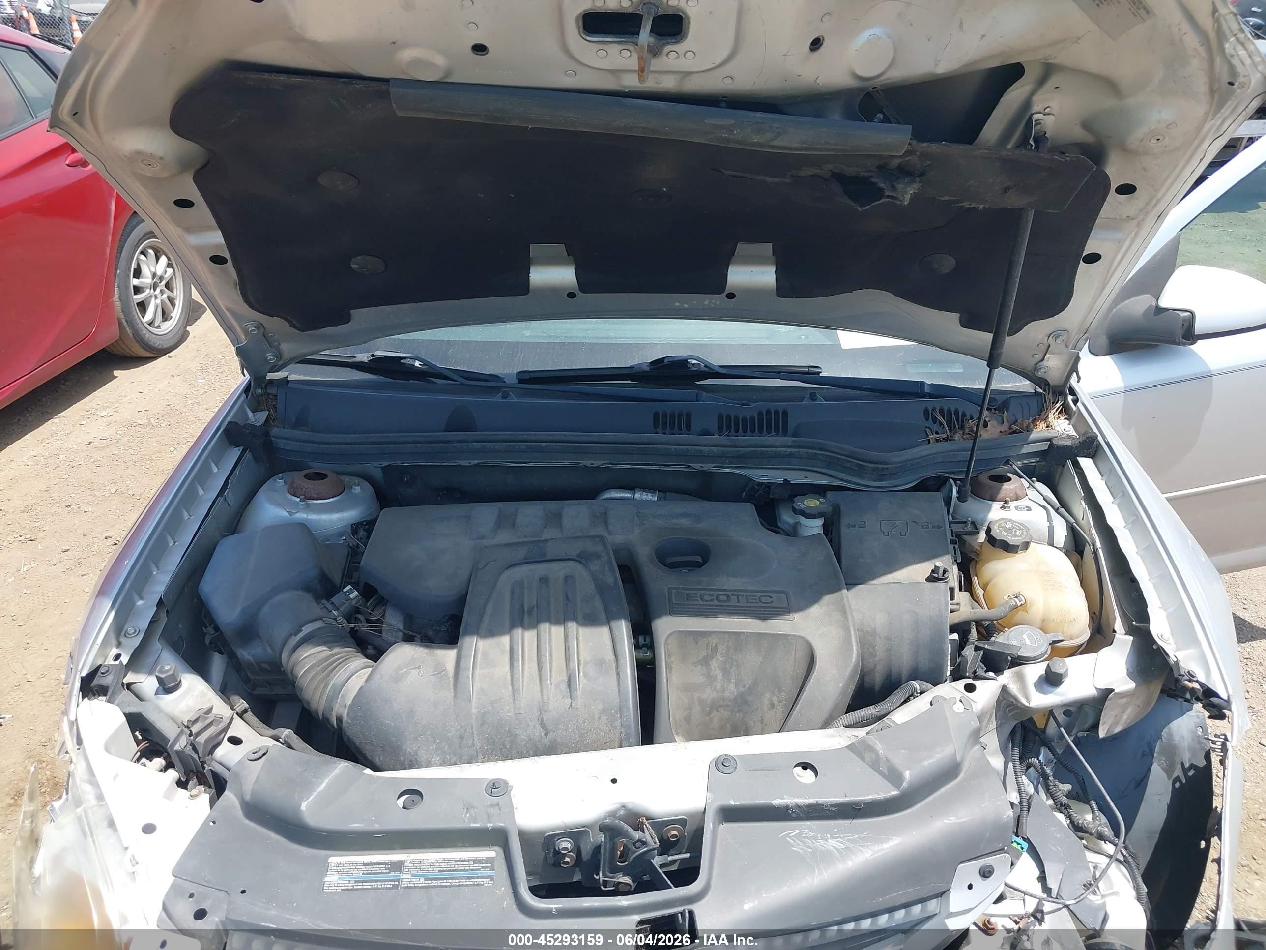 2010 Chevrolet Cobalt Lt Silver vin: 1G1AD5F5XA7203021