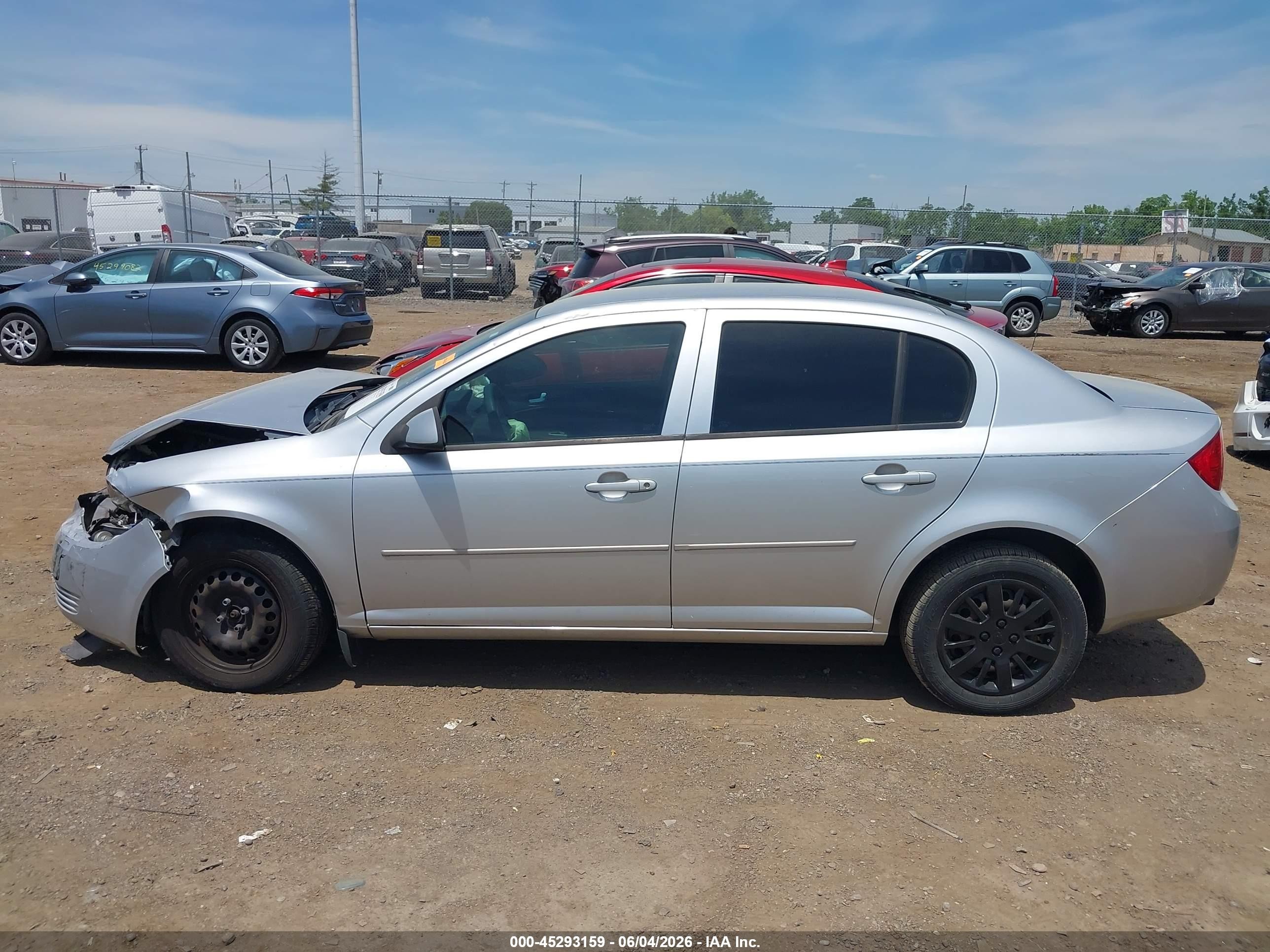 2010 Chevrolet Cobalt Lt Silver vin: 1G1AD5F5XA7203021