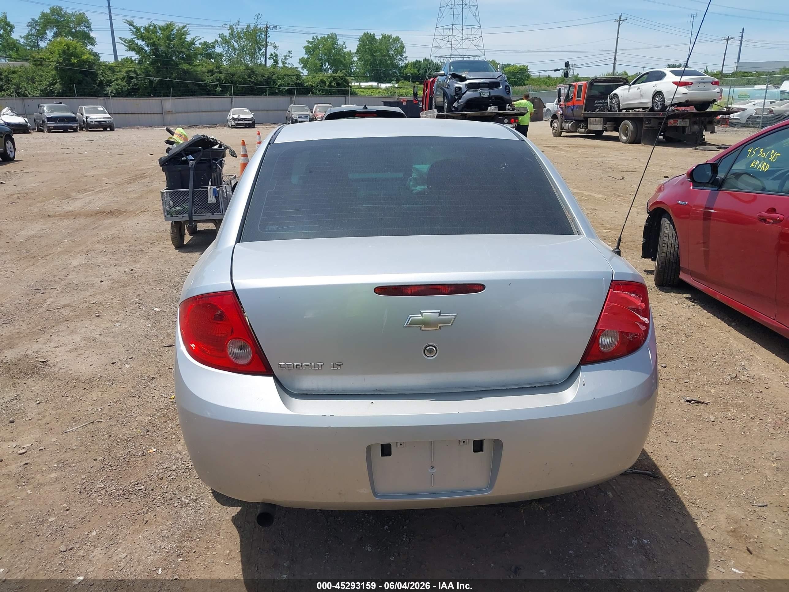 2010 Chevrolet Cobalt Lt Silver vin: 1G1AD5F5XA7203021