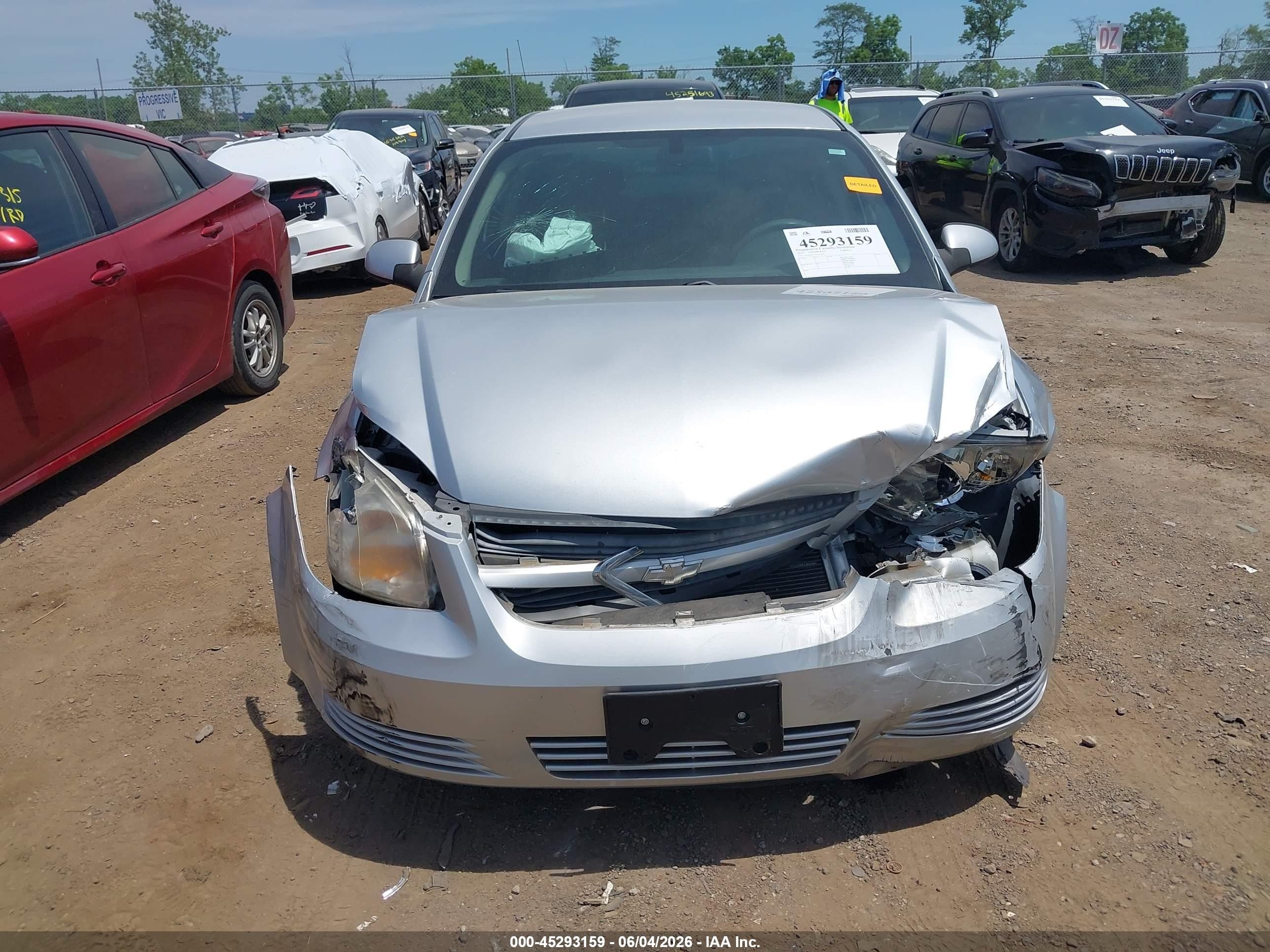 2010 Chevrolet Cobalt Lt Silver vin: 1G1AD5F5XA7203021