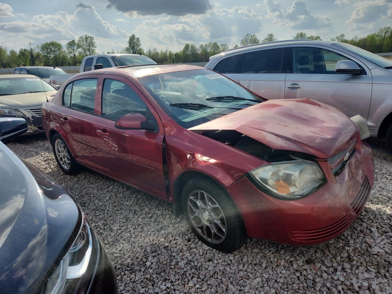 2010 Chevrolet Cobalt 1lt Red vin: 1G1AD5F5XA7244586
