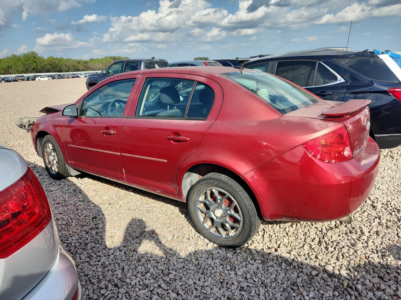 2010 Chevrolet Cobalt 1lt Red vin: 1G1AD5F5XA7244586