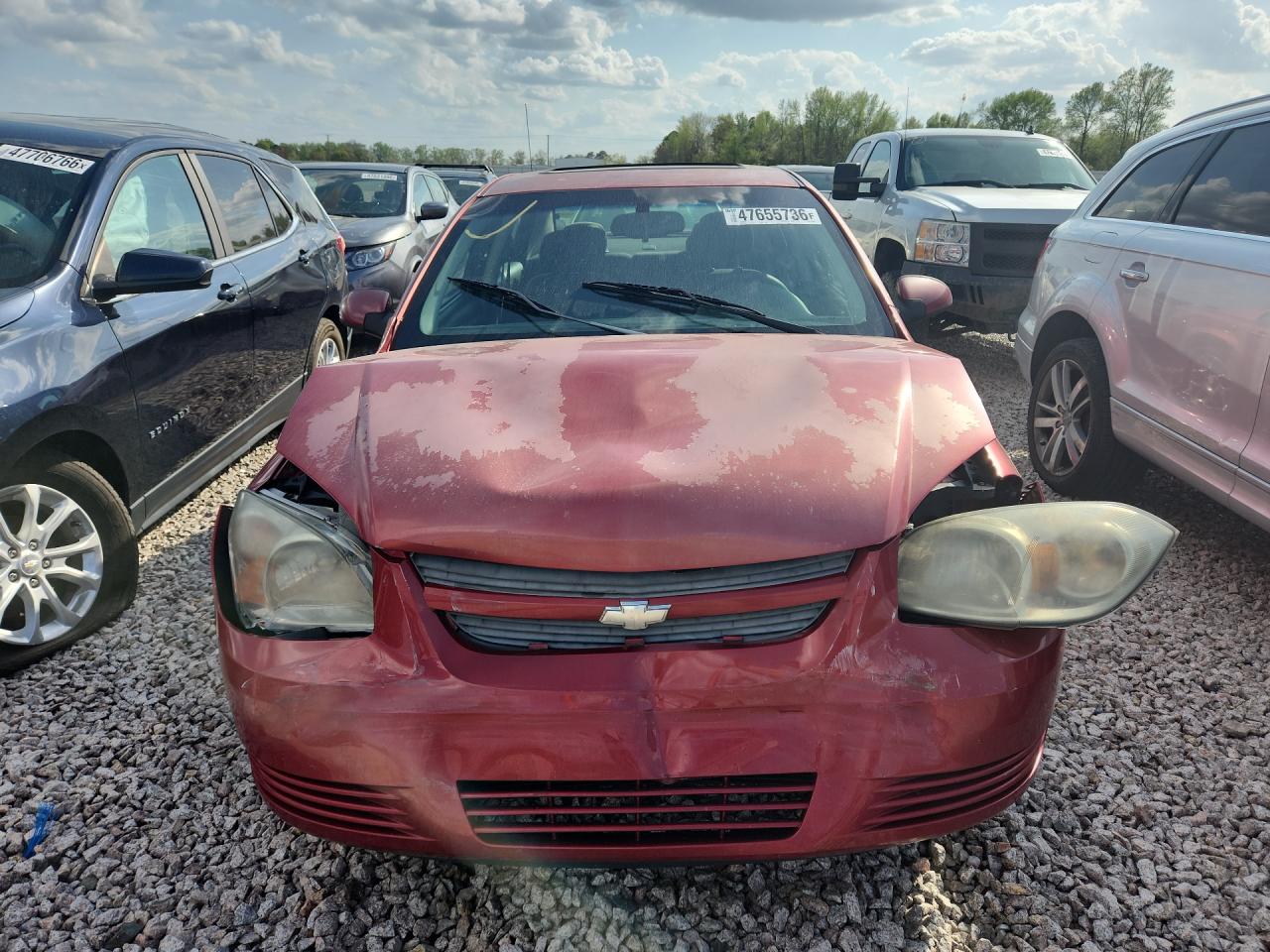 2010 Chevrolet Cobalt 1lt Red vin: 1G1AD5F5XA7244586
