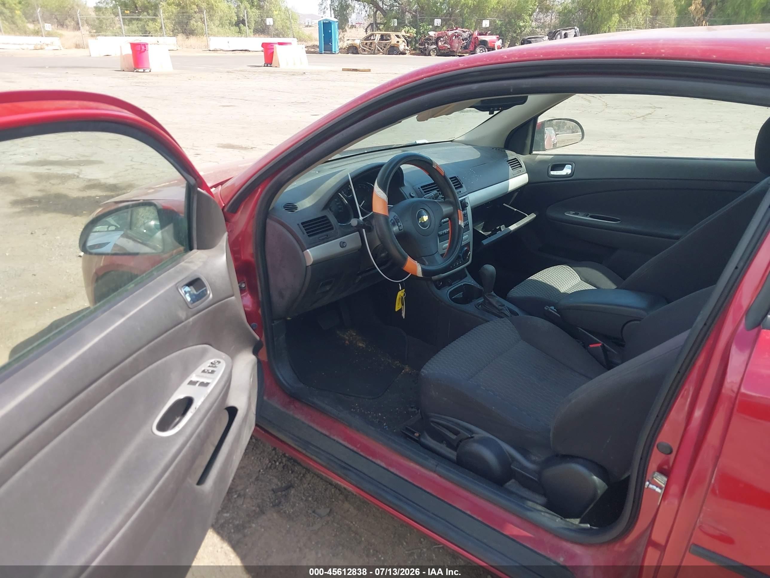 2010 Chevrolet Cobalt Lt Red vin: 1G1AF1F51A7153693