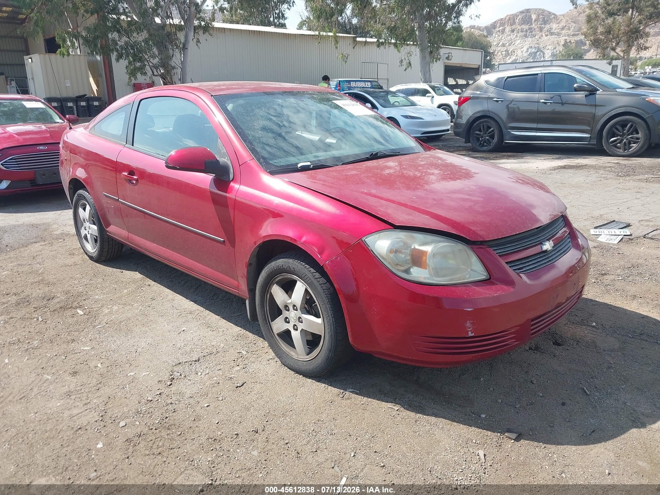 2010 Chevrolet Cobalt Lt Красный vin: 1G1AF1F51A7153693