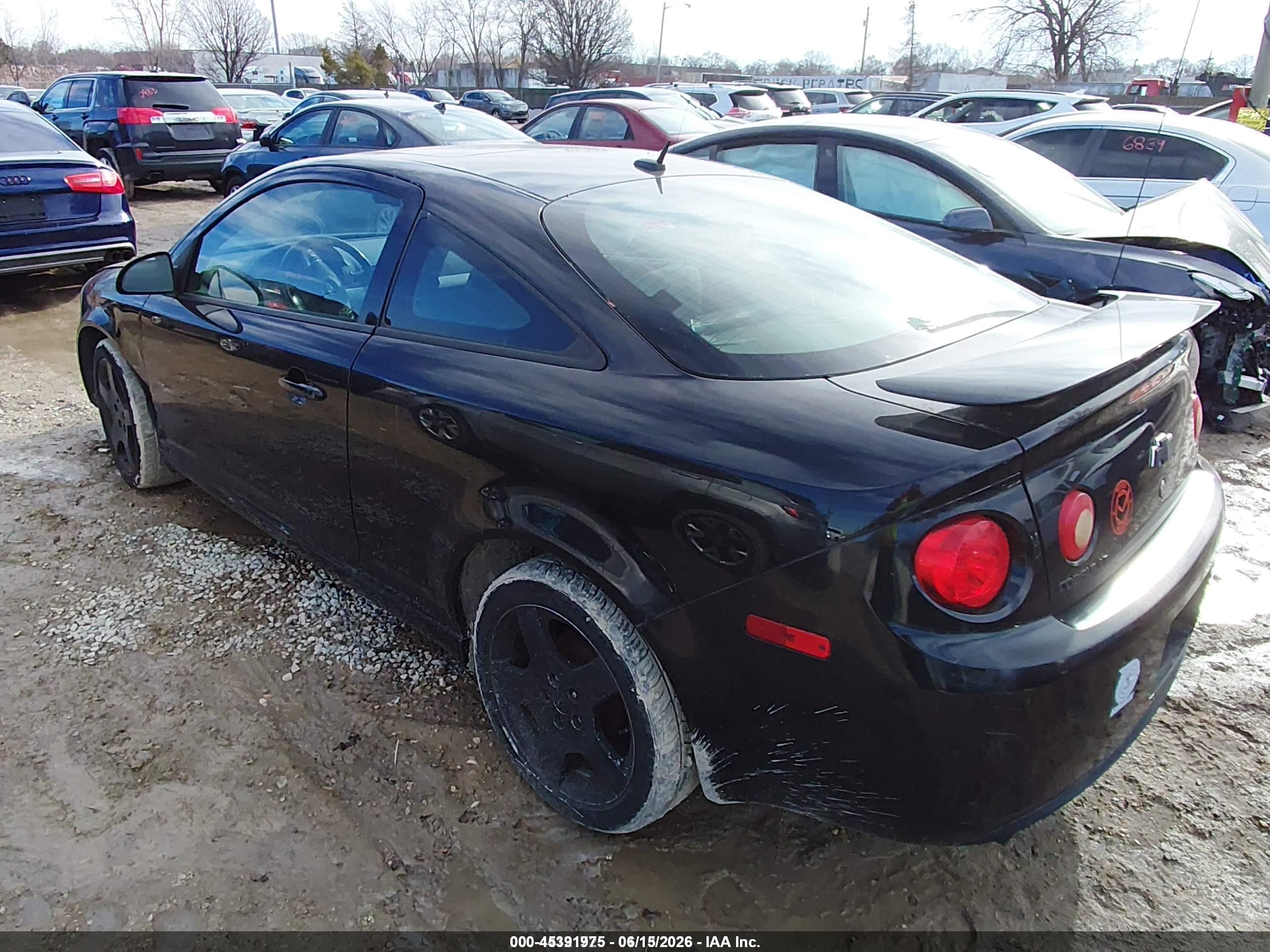 2010 Chevrolet Cobalt Lt Черный vin: 1G1AF1F53A7190678