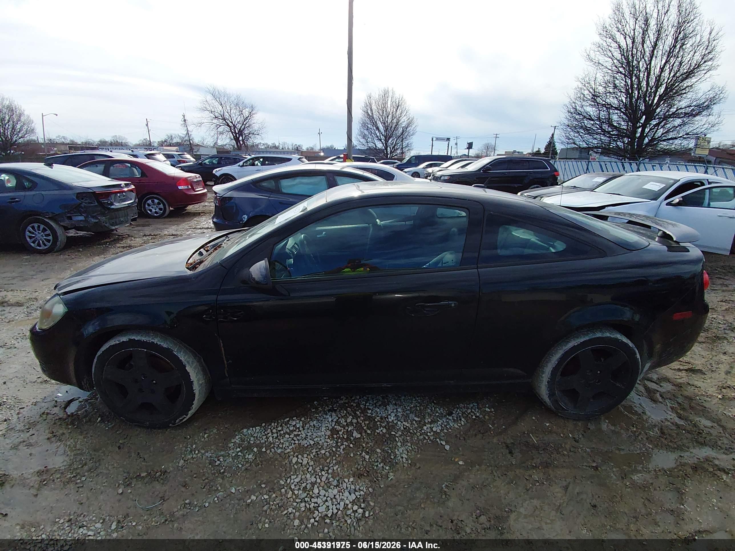 2010 Chevrolet Cobalt Lt Черный vin: 1G1AF1F53A7190678