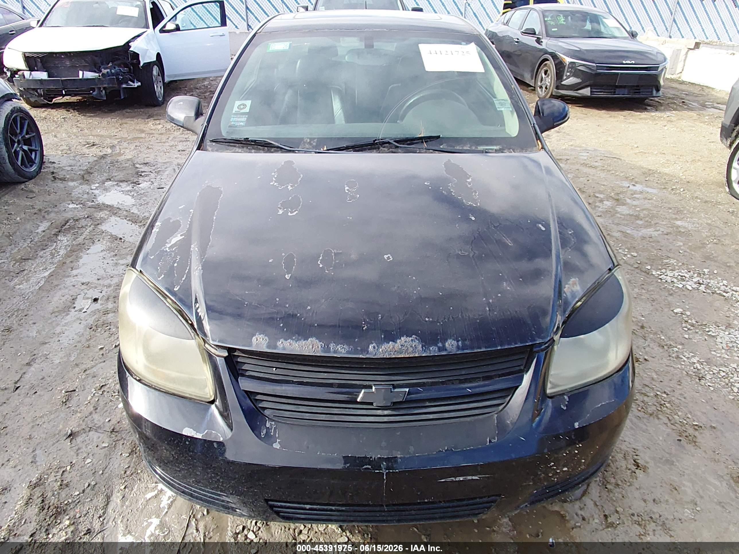 2010 Chevrolet Cobalt Lt Черный vin: 1G1AF1F53A7190678