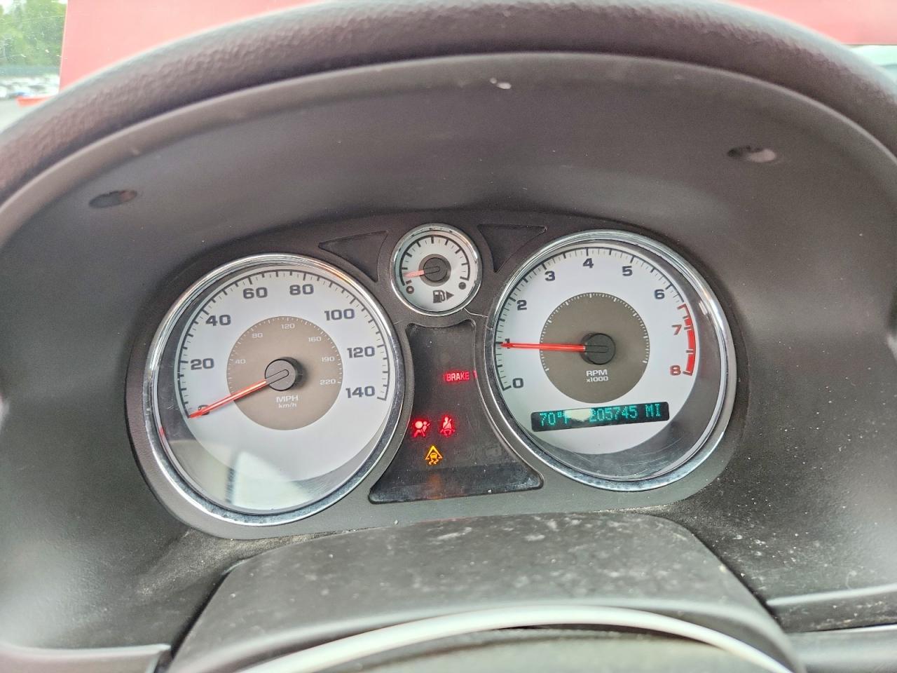 2010 Chevrolet Cobalt 2lt Красный vin: 1G1AF1F54A7135849