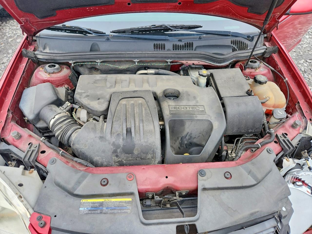 2010 Chevrolet Cobalt 2lt Красный vin: 1G1AF1F54A7135849
