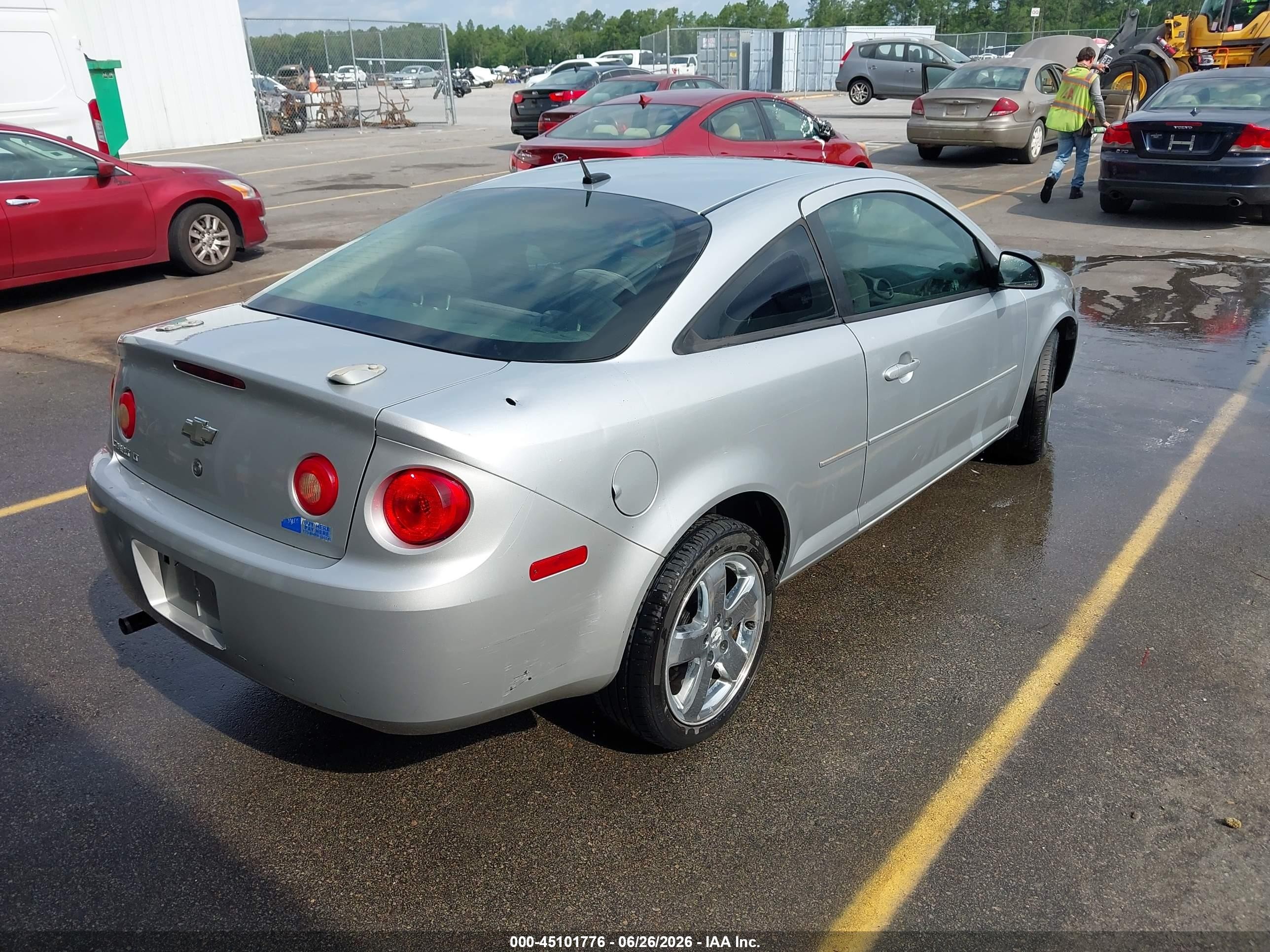 2010 Chevrolet Cobalt Lt Silver vin: 1G1AF1F57A7175908