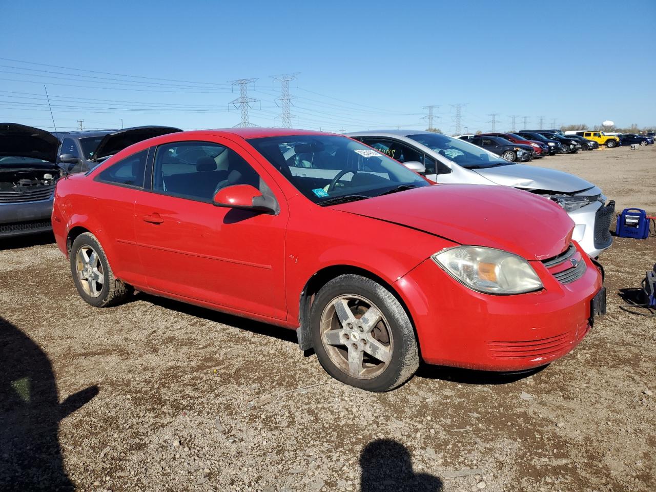 2010 Chevrolet Cobalt 2lt Red vin: 1G1AF1F59A7117606