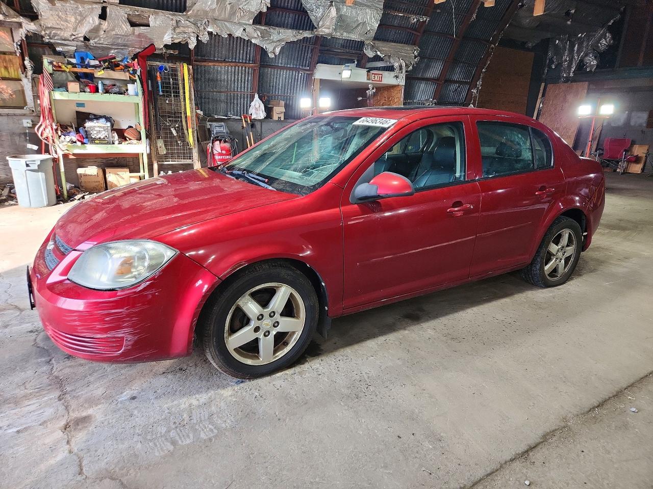 2010 Chevrolet Cobalt 2lt Red vin: 1G1AF5F50A7119039