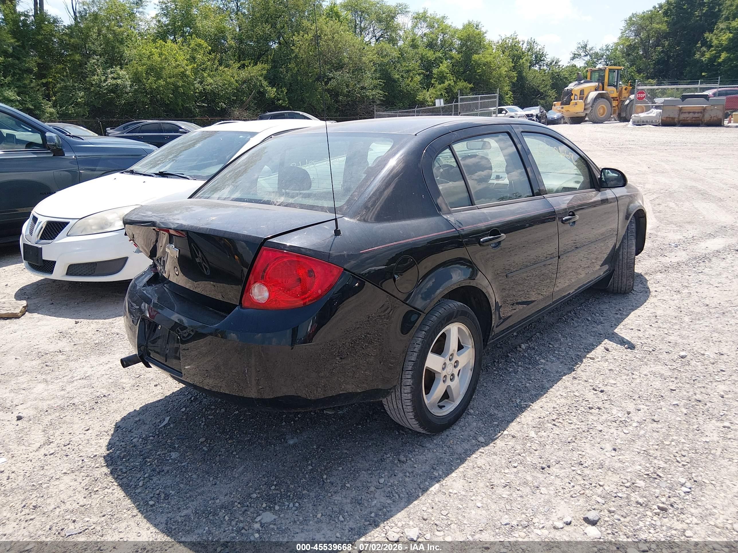 2010 Chevrolet Cobalt Lt Black vin: 1G1AF5F51A7188077