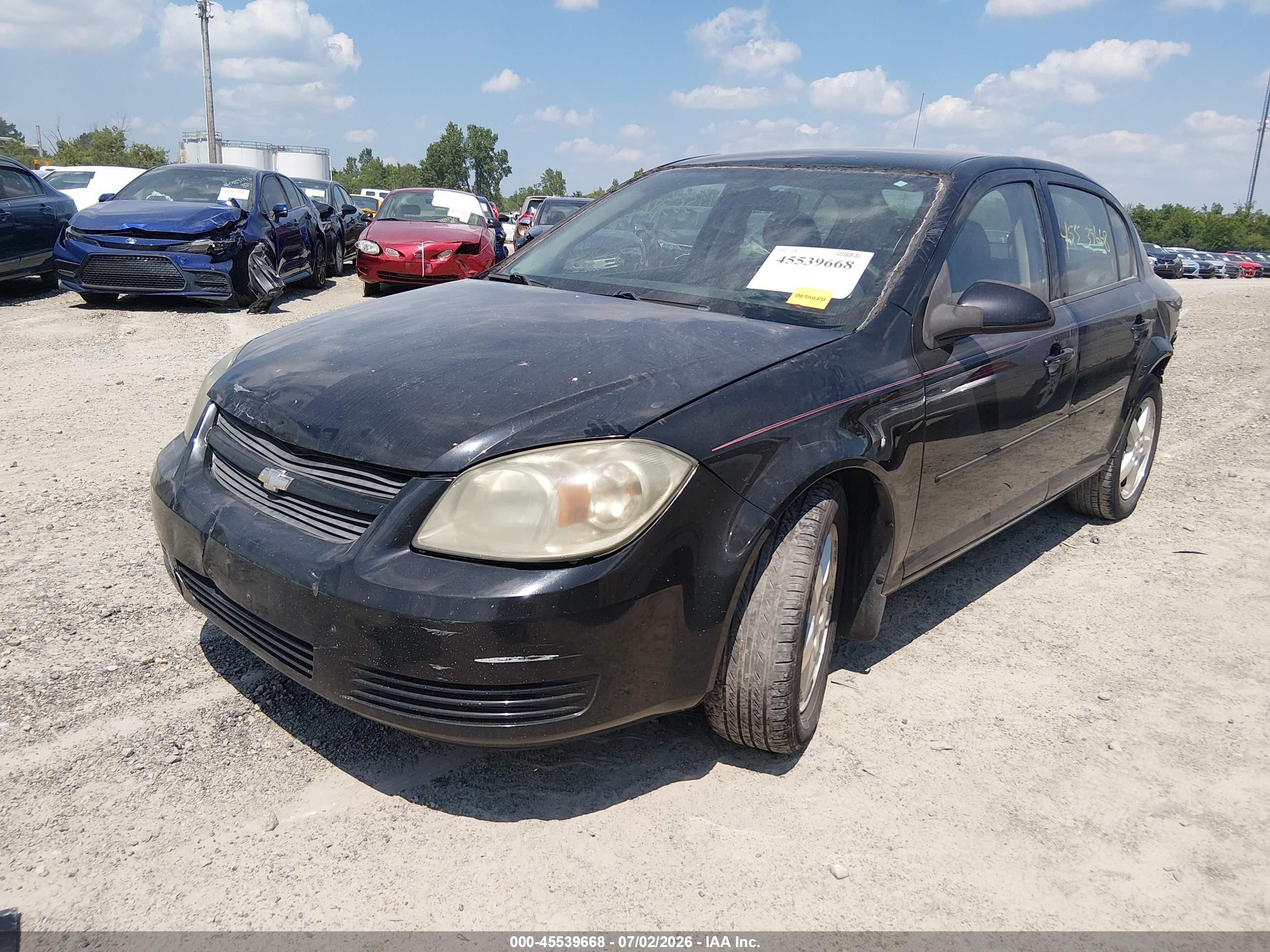 2010 Chevrolet Cobalt Lt Black vin: 1G1AF5F51A7188077