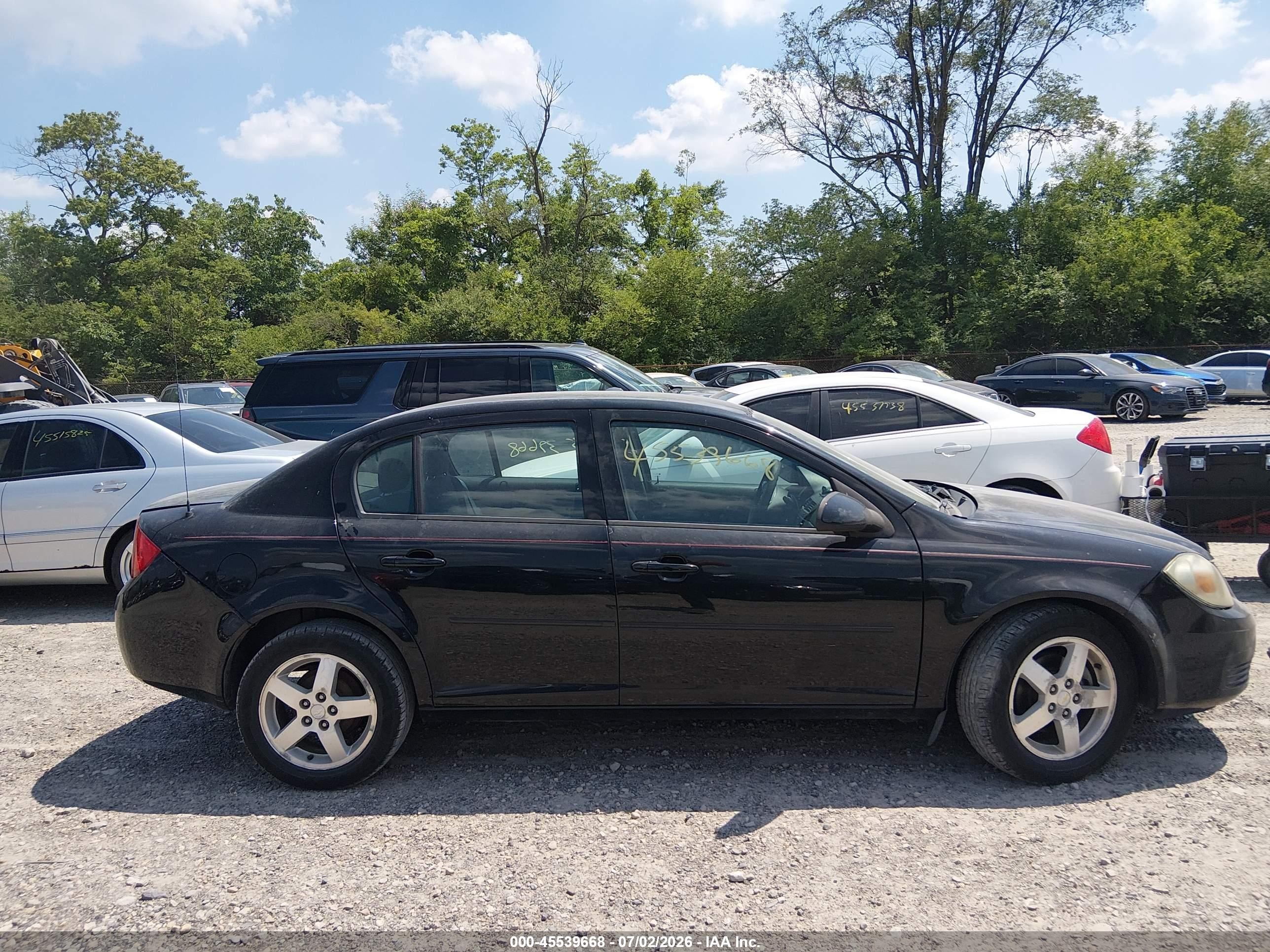 2010 Chevrolet Cobalt Lt Black vin: 1G1AF5F51A7188077