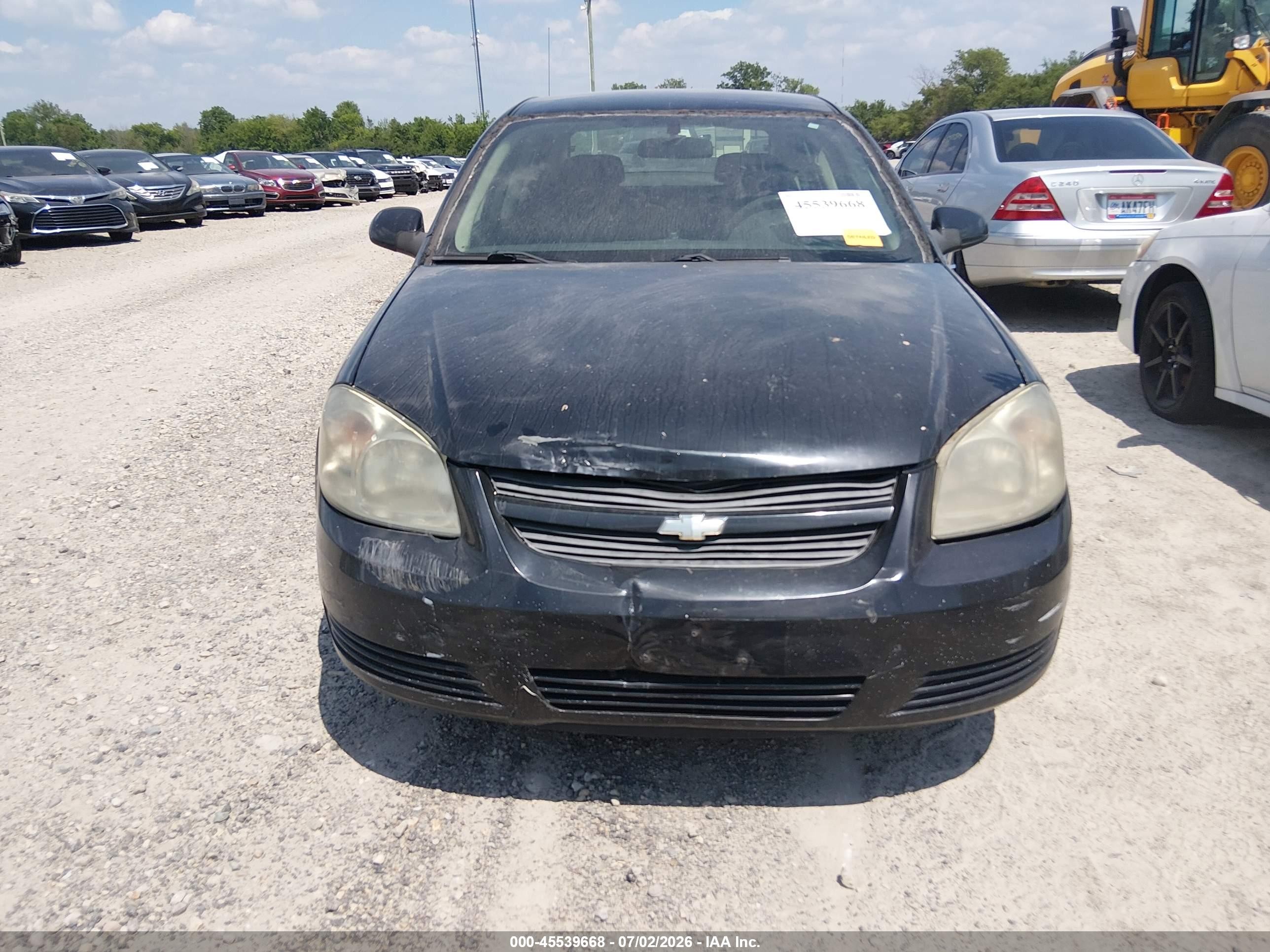 2010 Chevrolet Cobalt Lt Black vin: 1G1AF5F51A7188077