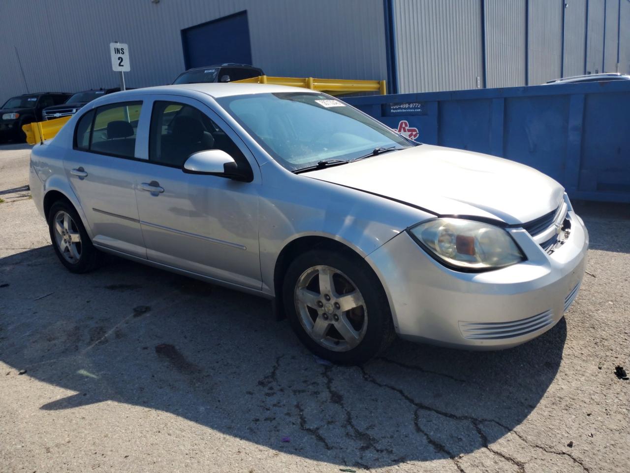 2010 Chevrolet Cobalt 2lt Серебряный vin: 1G1AF5F51A7197426