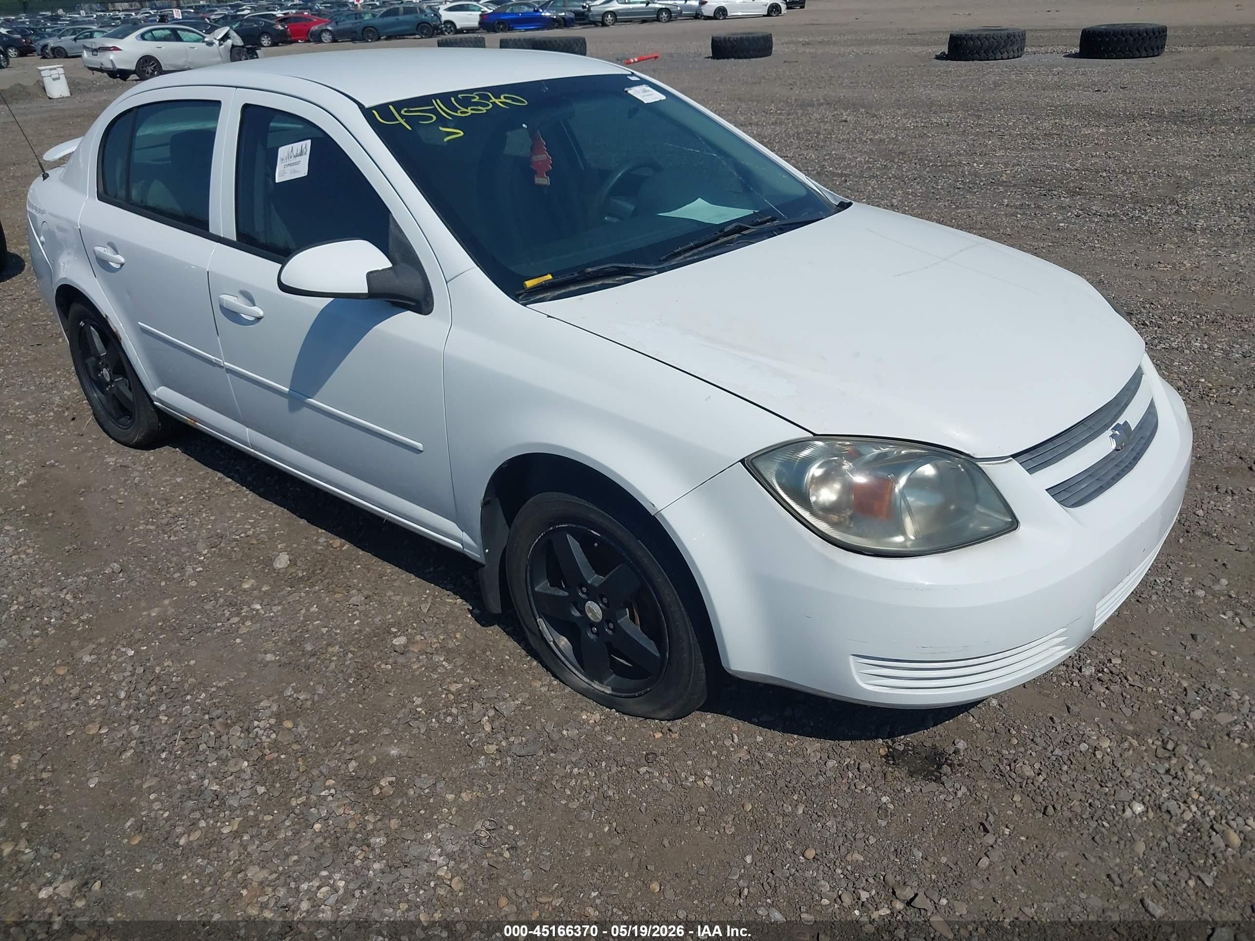 2010 Chevrolet Cobalt Lt White vin: 1G1AF5F53A7138233