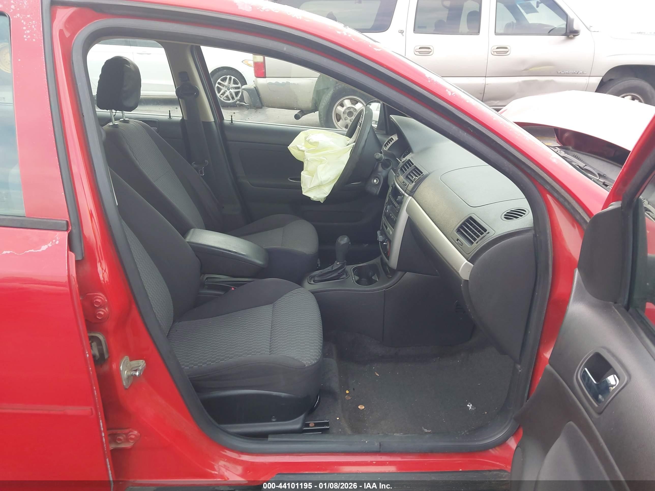 2010 Chevrolet Cobalt Lt Red vin: 1G1AF5F54A7209455