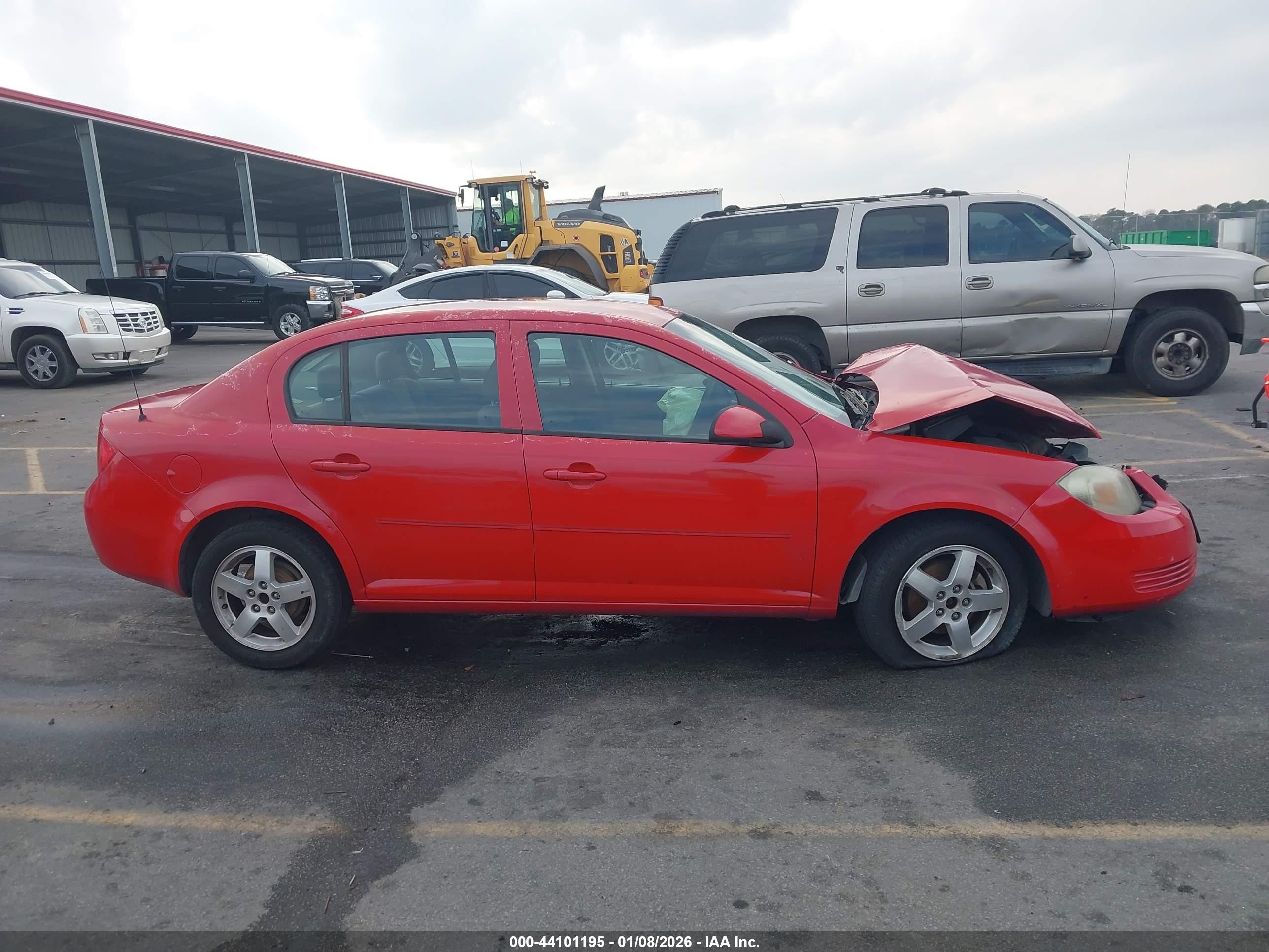 2010 Chevrolet Cobalt Lt Red vin: 1G1AF5F54A7209455
