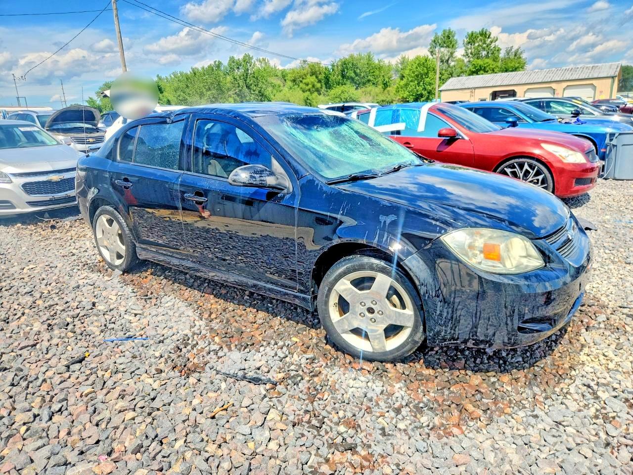 2010 Chevrolet Cobalt 2lt Black vin: 1G1AF5F55A7220075