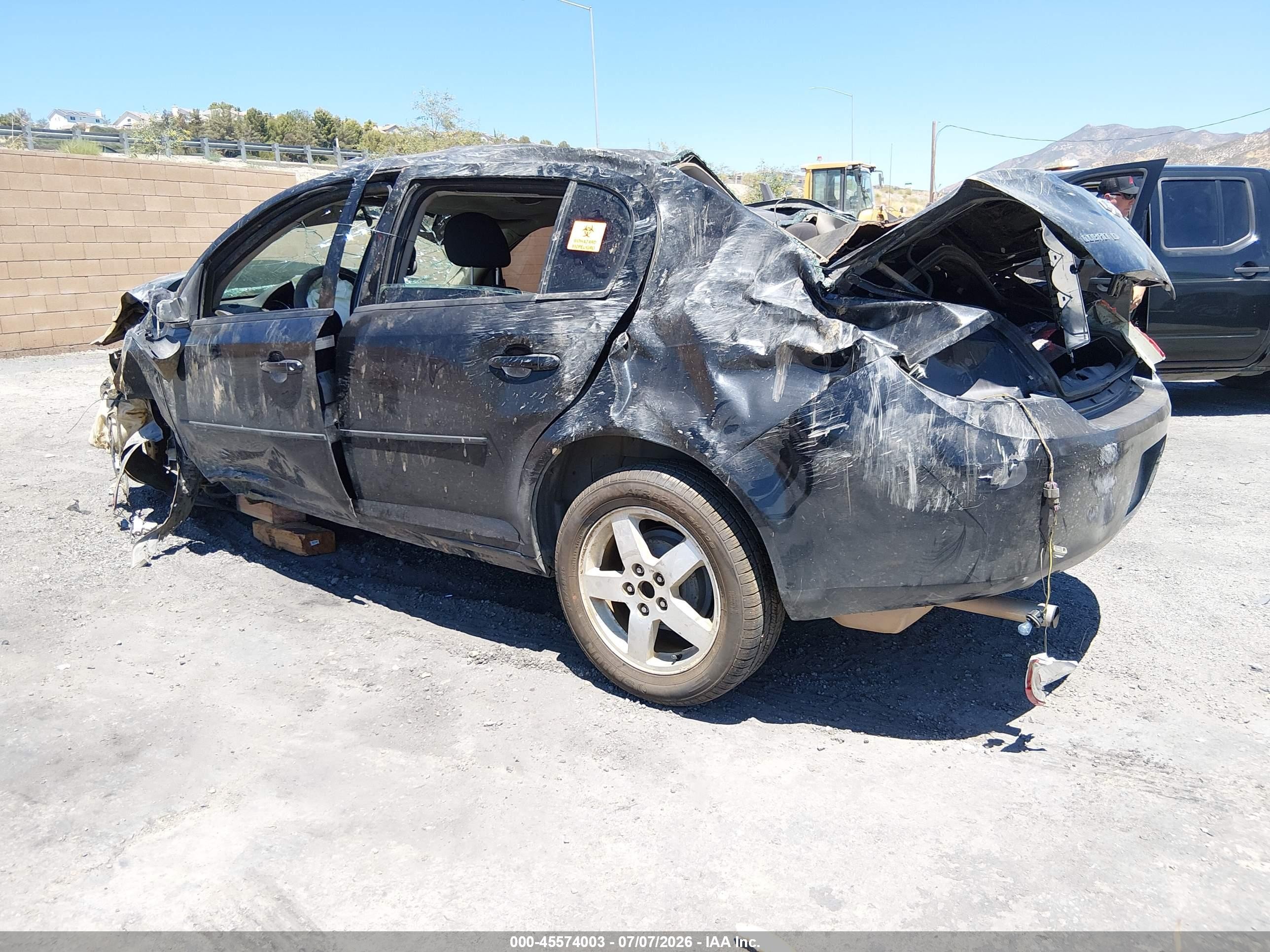 2010 Chevrolet Cobalt Lt Black vin: 1G1AF5F56A7184719
