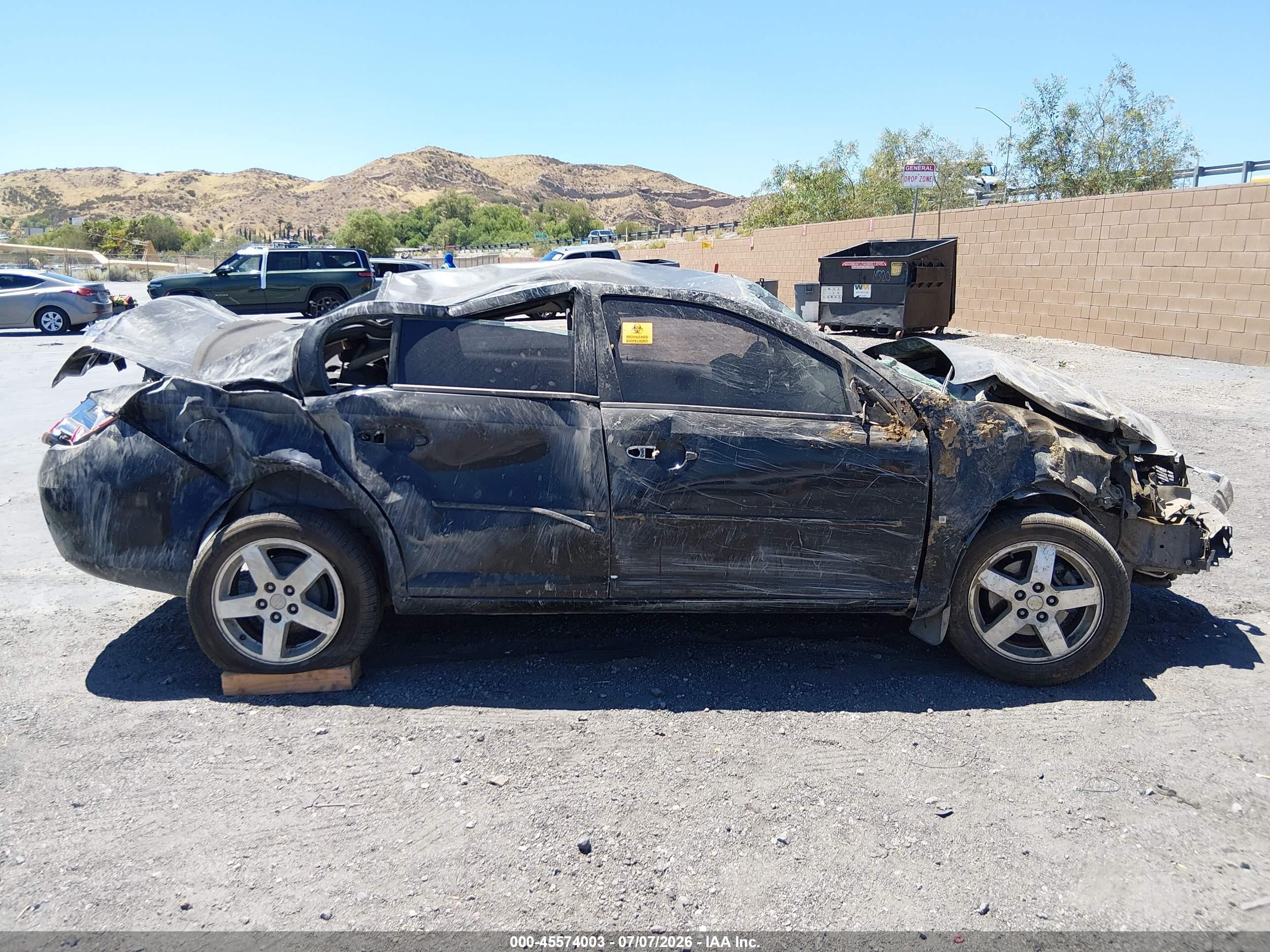 2010 Chevrolet Cobalt Lt Black vin: 1G1AF5F56A7184719