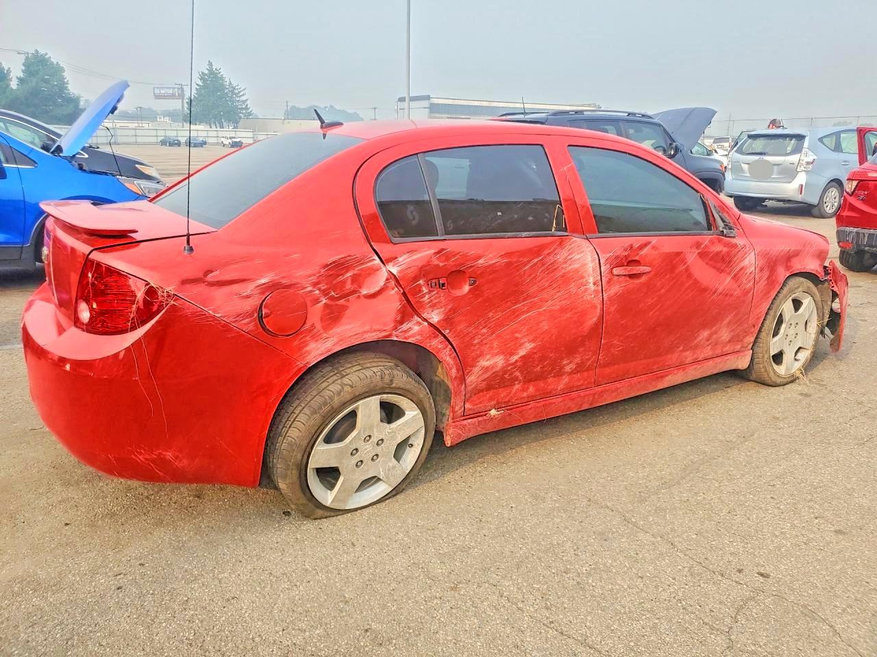 2010 Chevrolet Cobalt 2lt Red vin: 1G1AF5F56A7234454