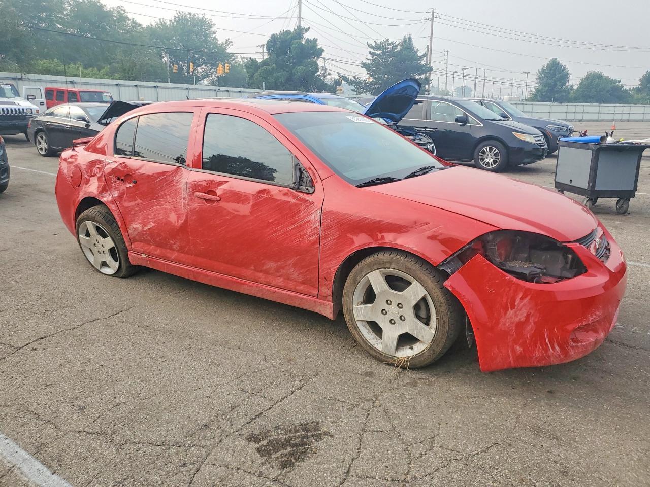 2010 Chevrolet Cobalt 2lt Red vin: 1G1AF5F56A7234454