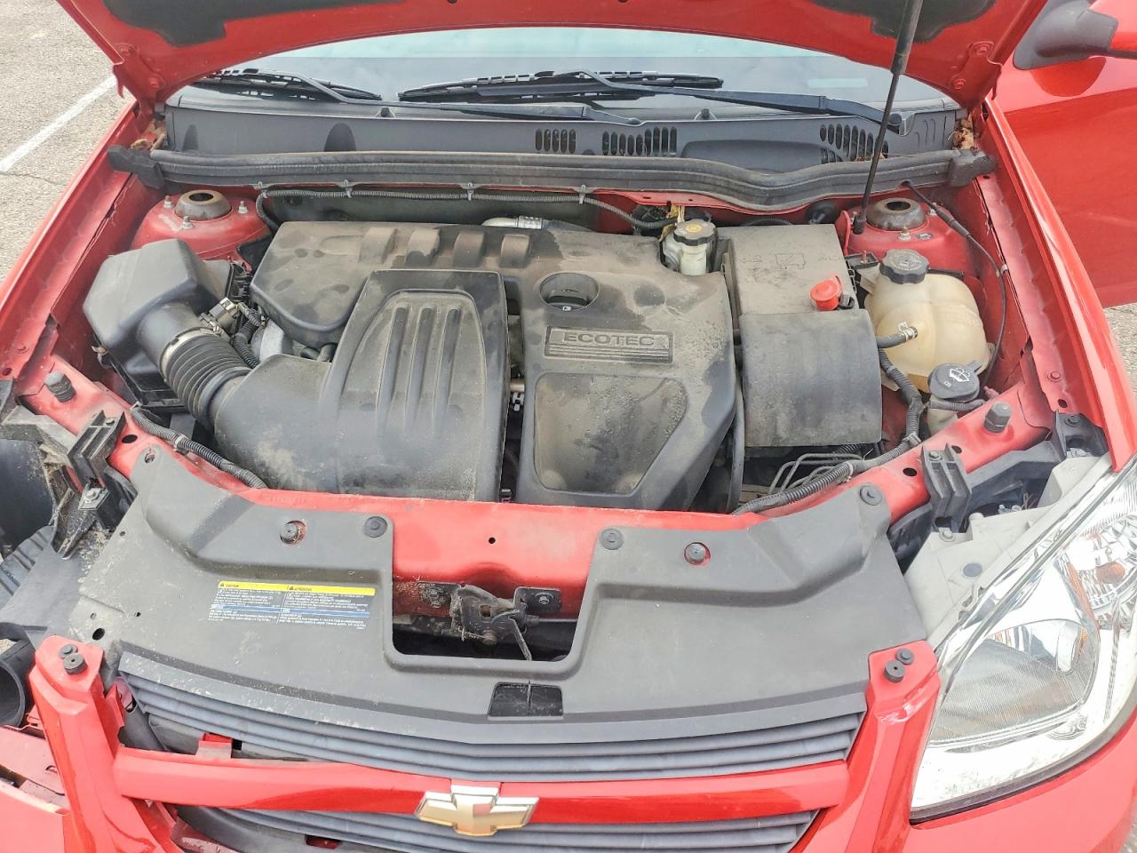 2010 Chevrolet Cobalt 2lt Red vin: 1G1AF5F56A7234454