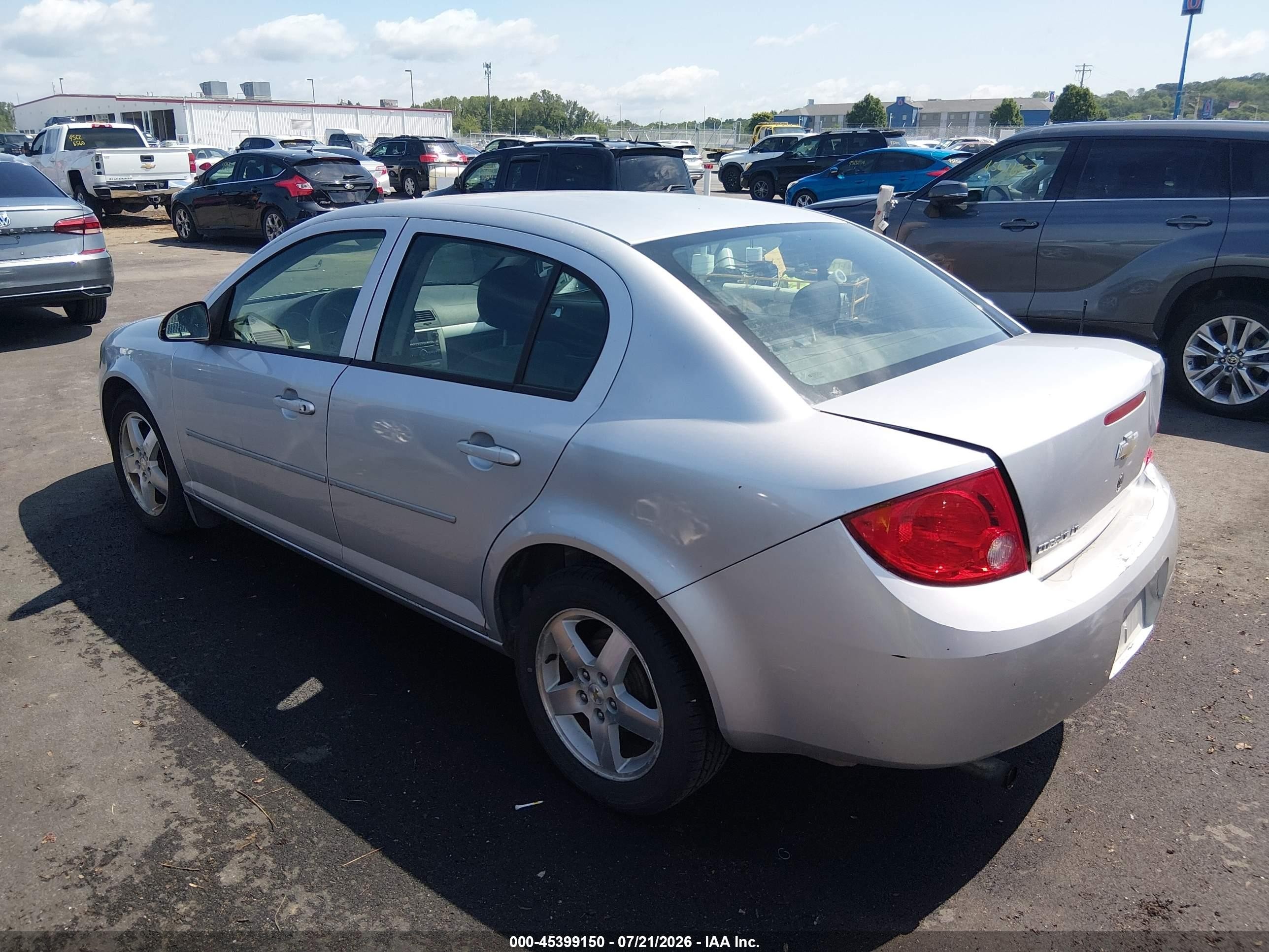 2010 Chevrolet Cobalt Lt Gray vin: 1G1AF5F57A7167508