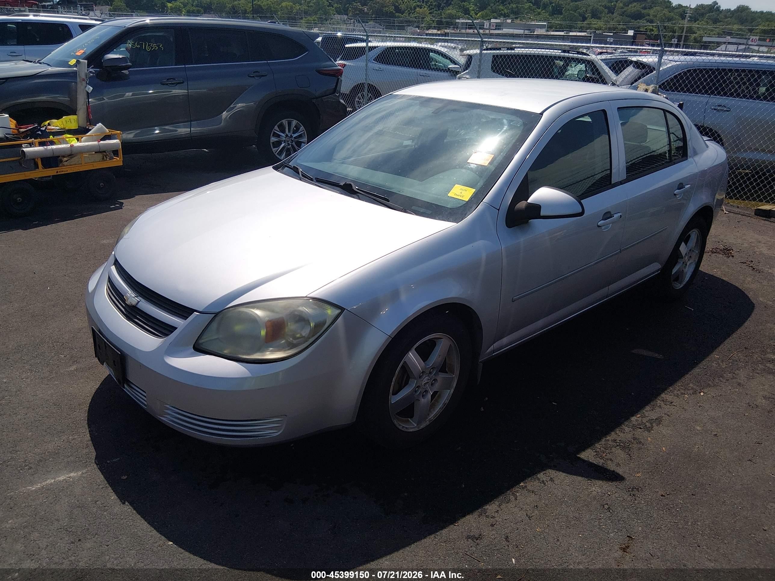 2010 Chevrolet Cobalt Lt Gray vin: 1G1AF5F57A7167508