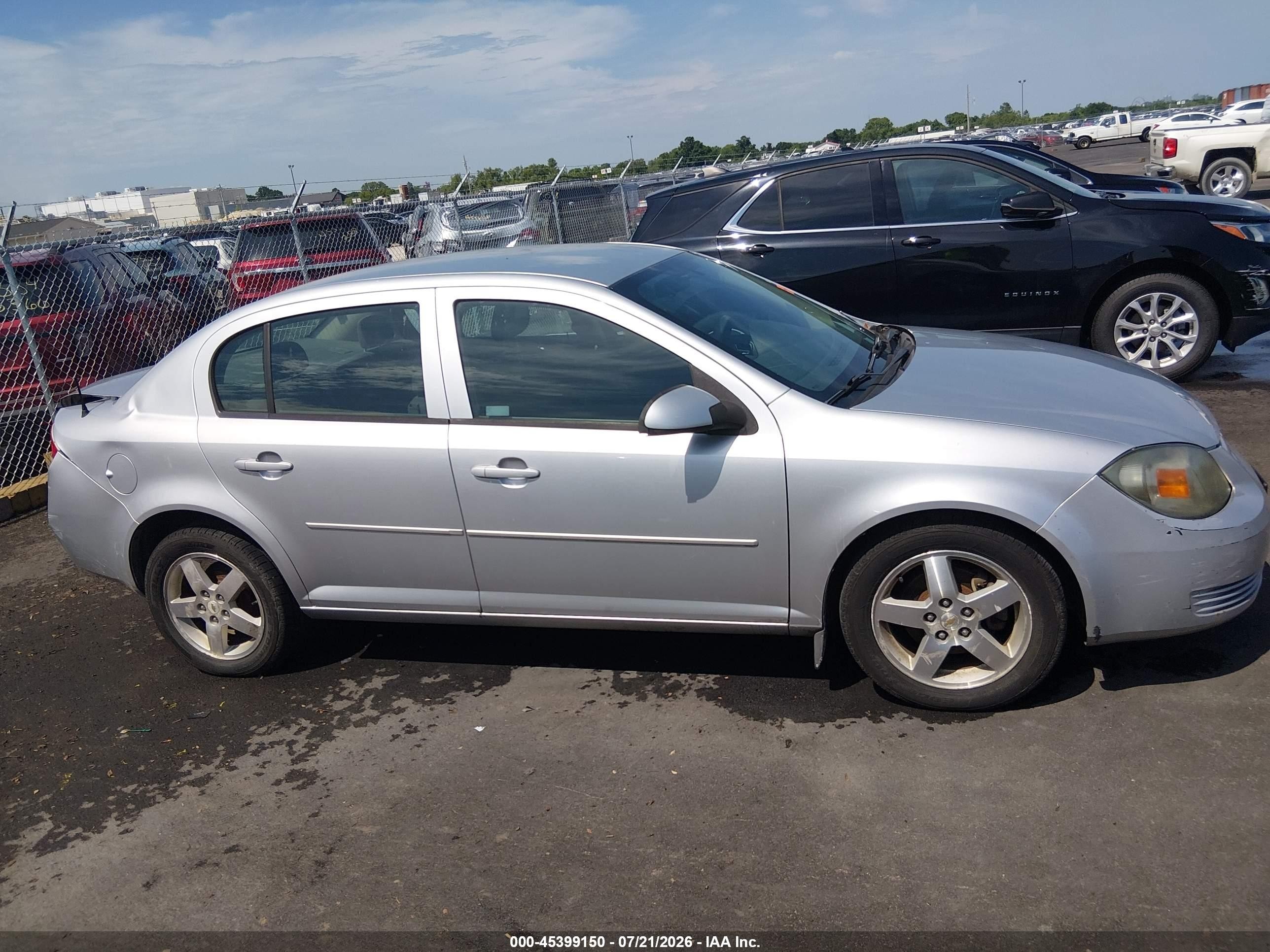2010 Chevrolet Cobalt Lt Gray vin: 1G1AF5F57A7167508