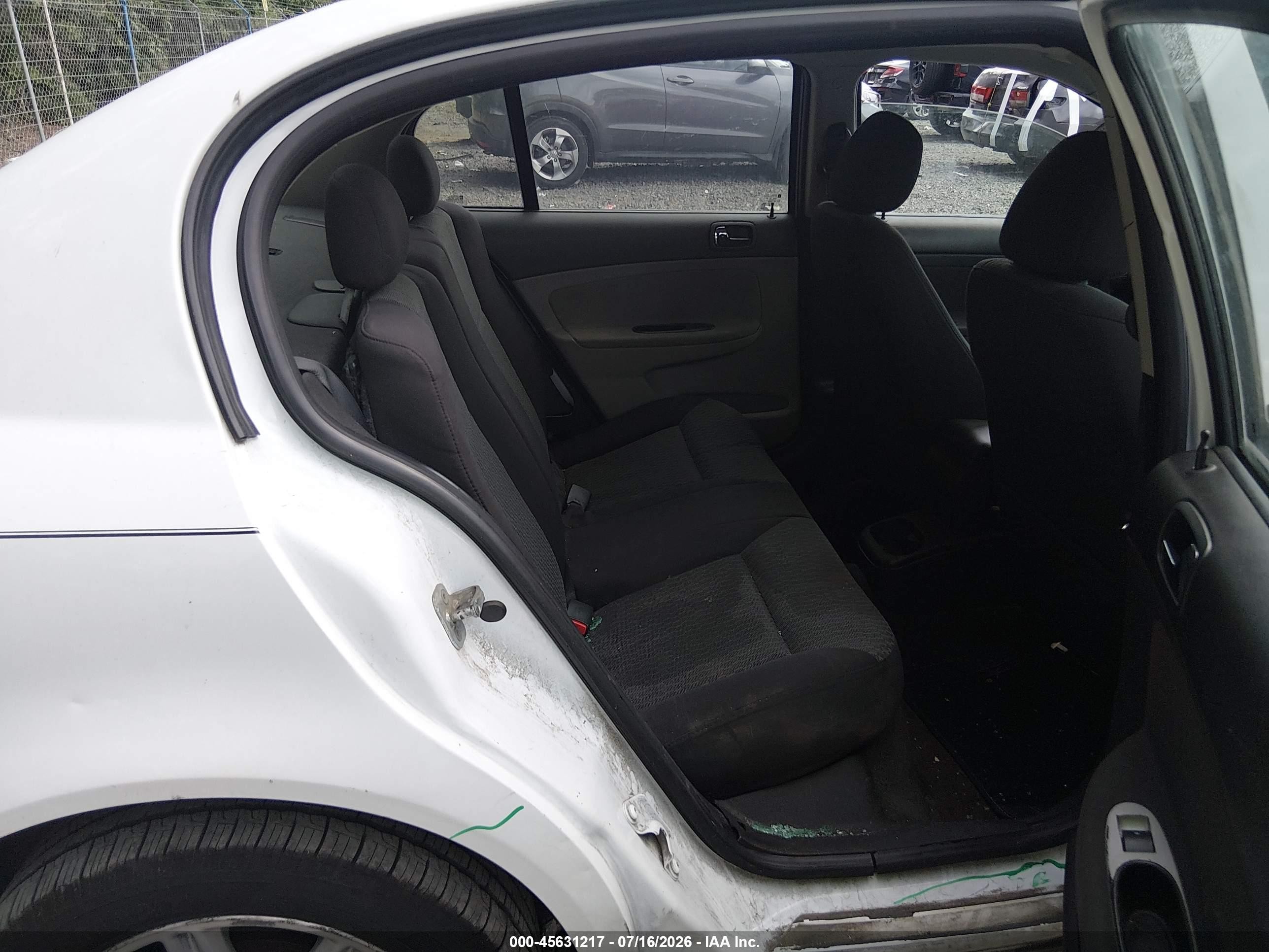 2010 Chevrolet Cobalt Lt White vin: 1G1AF5F57A7170053