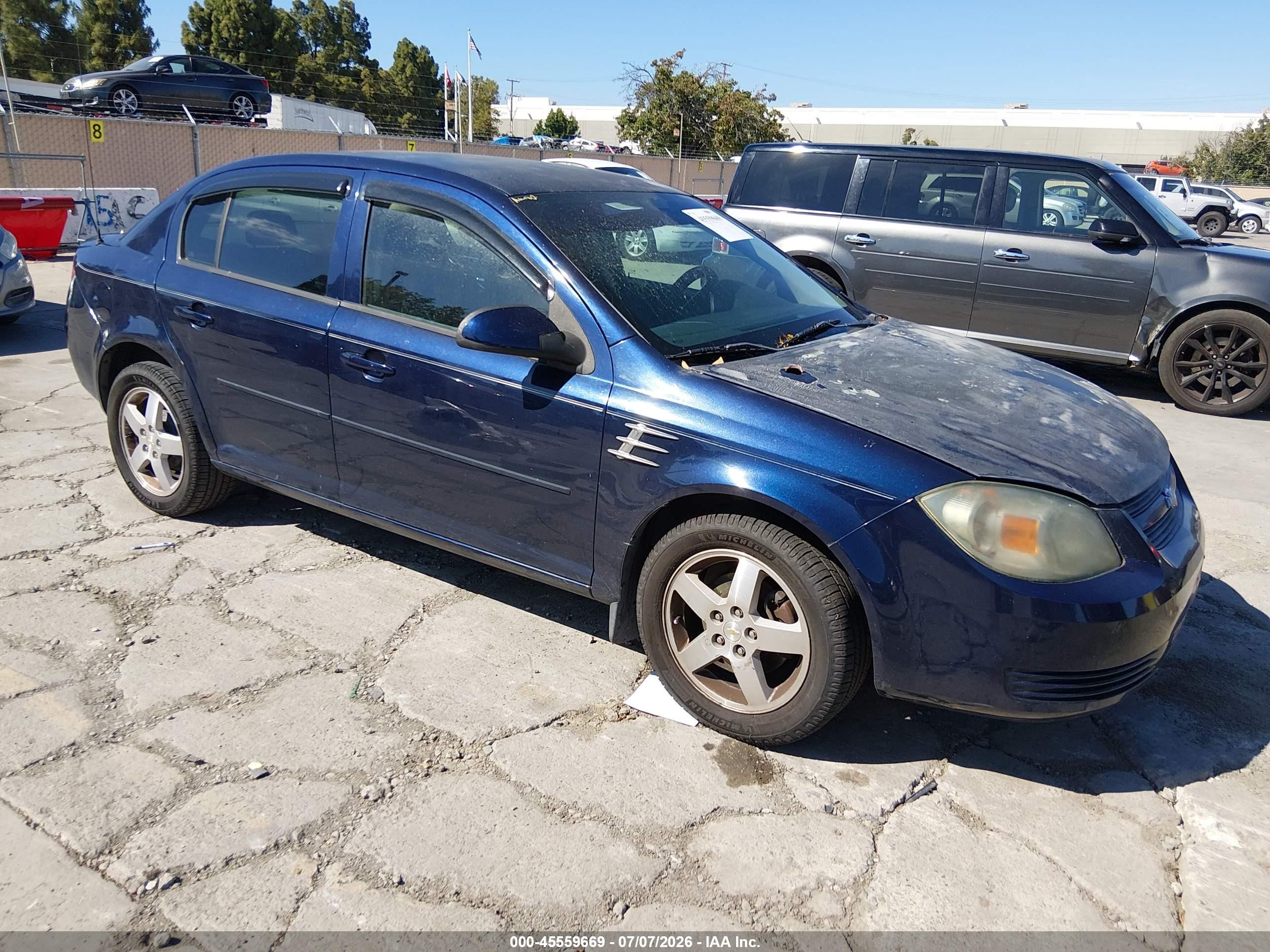 2010 Chevrolet Cobalt Lt Blue vin: 1G1AF5F58A7102537