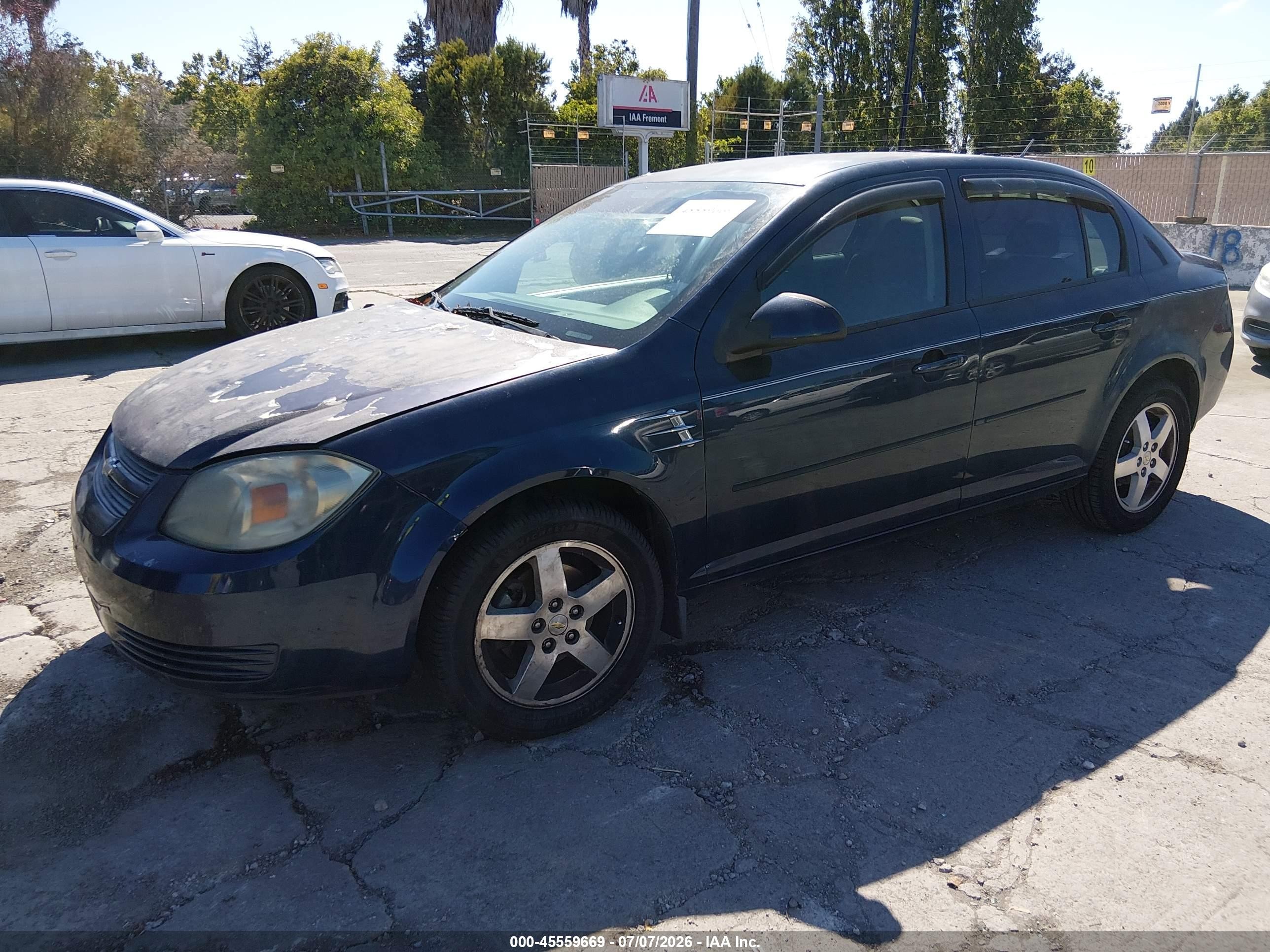 2010 Chevrolet Cobalt Lt Blue vin: 1G1AF5F58A7102537