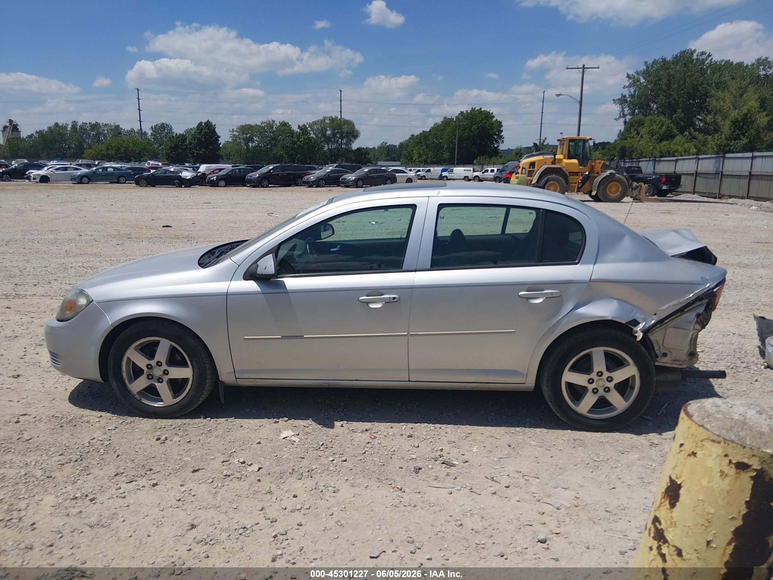 2010 Chevrolet Cobalt Lt Silver vin: 1G1AF5F59A7122019