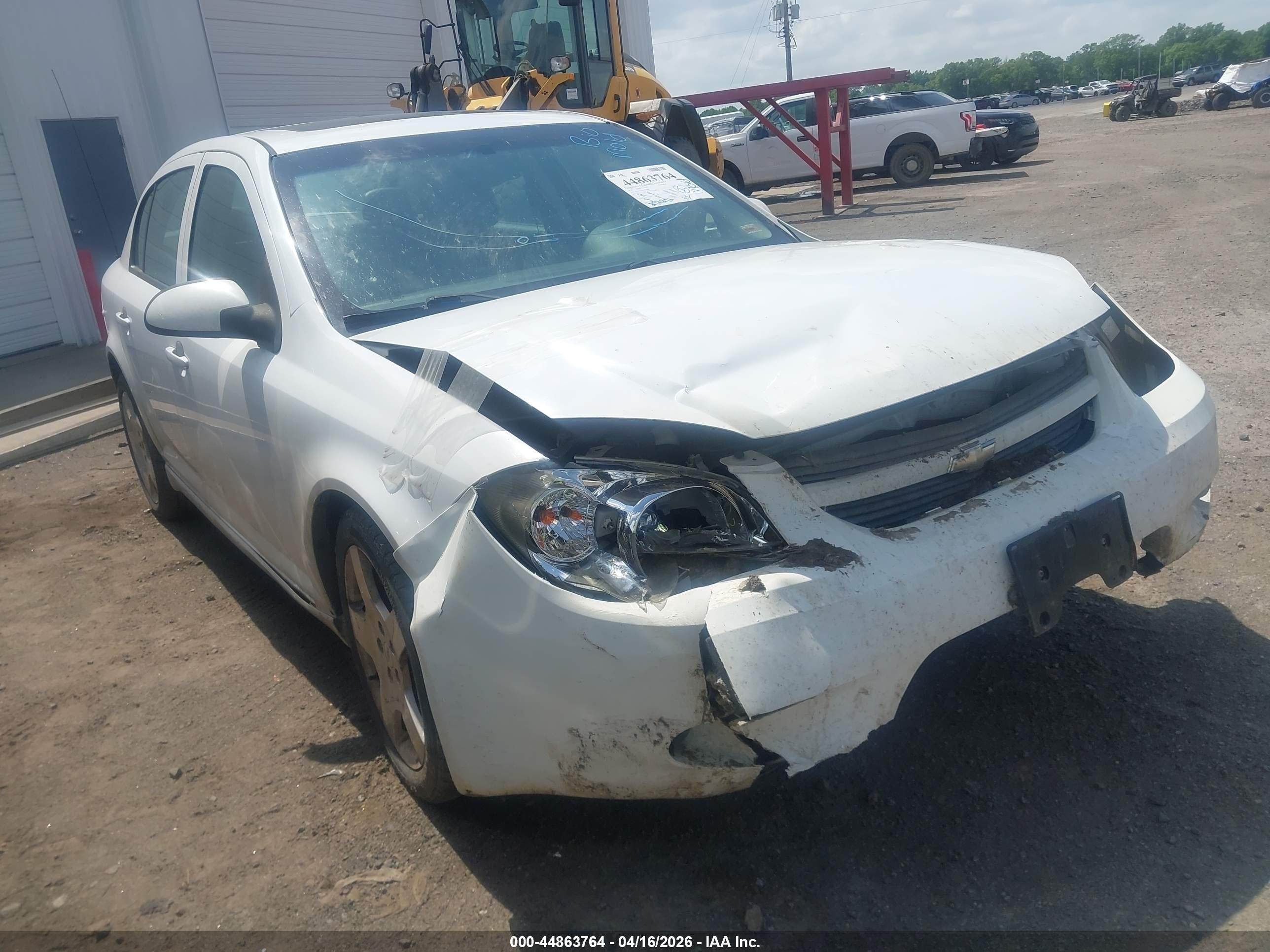 2010 Chevrolet Cobalt Lt White vin: 1G1AF5F59A7217969