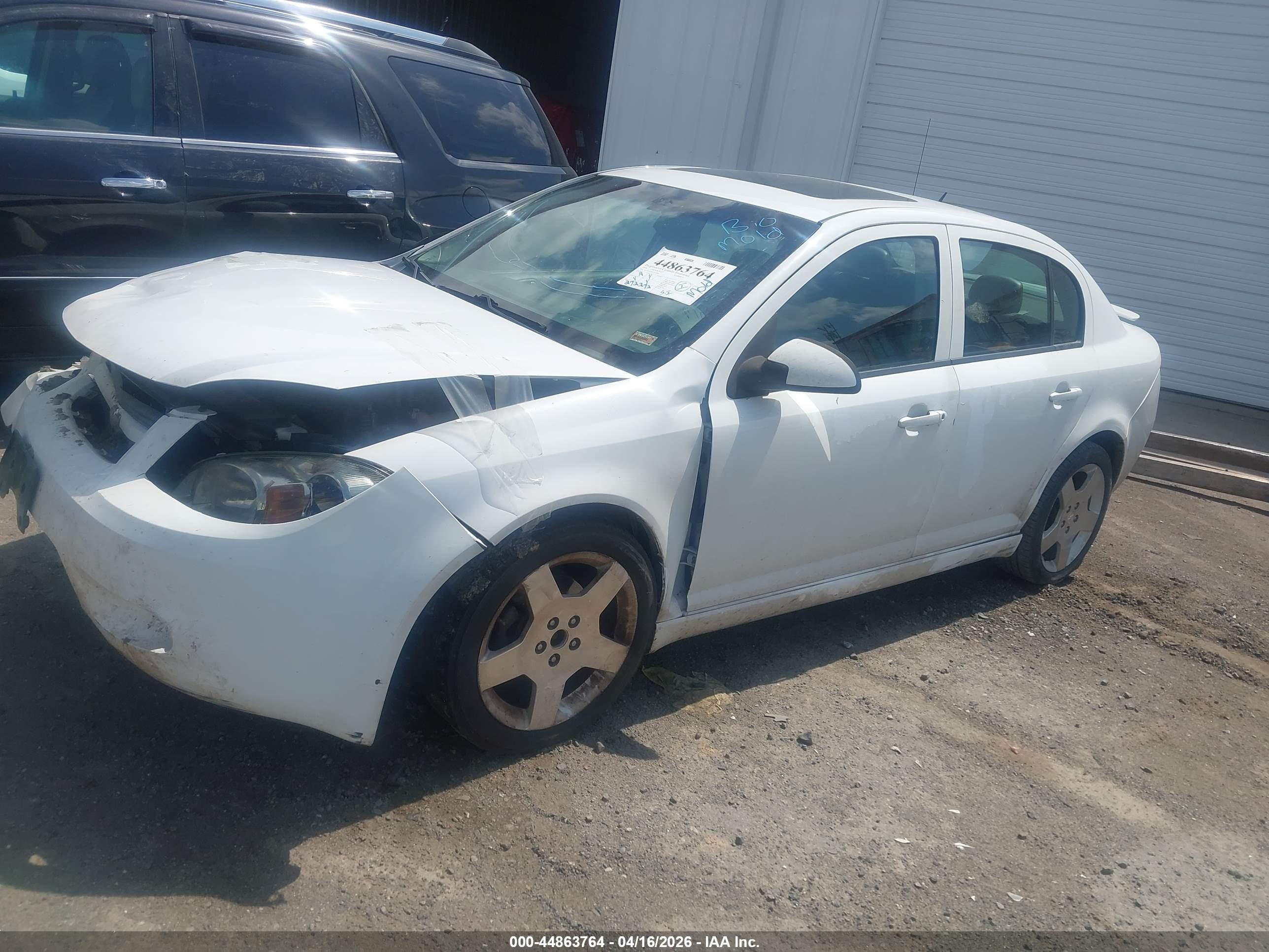 2010 Chevrolet Cobalt Lt White vin: 1G1AF5F59A7217969