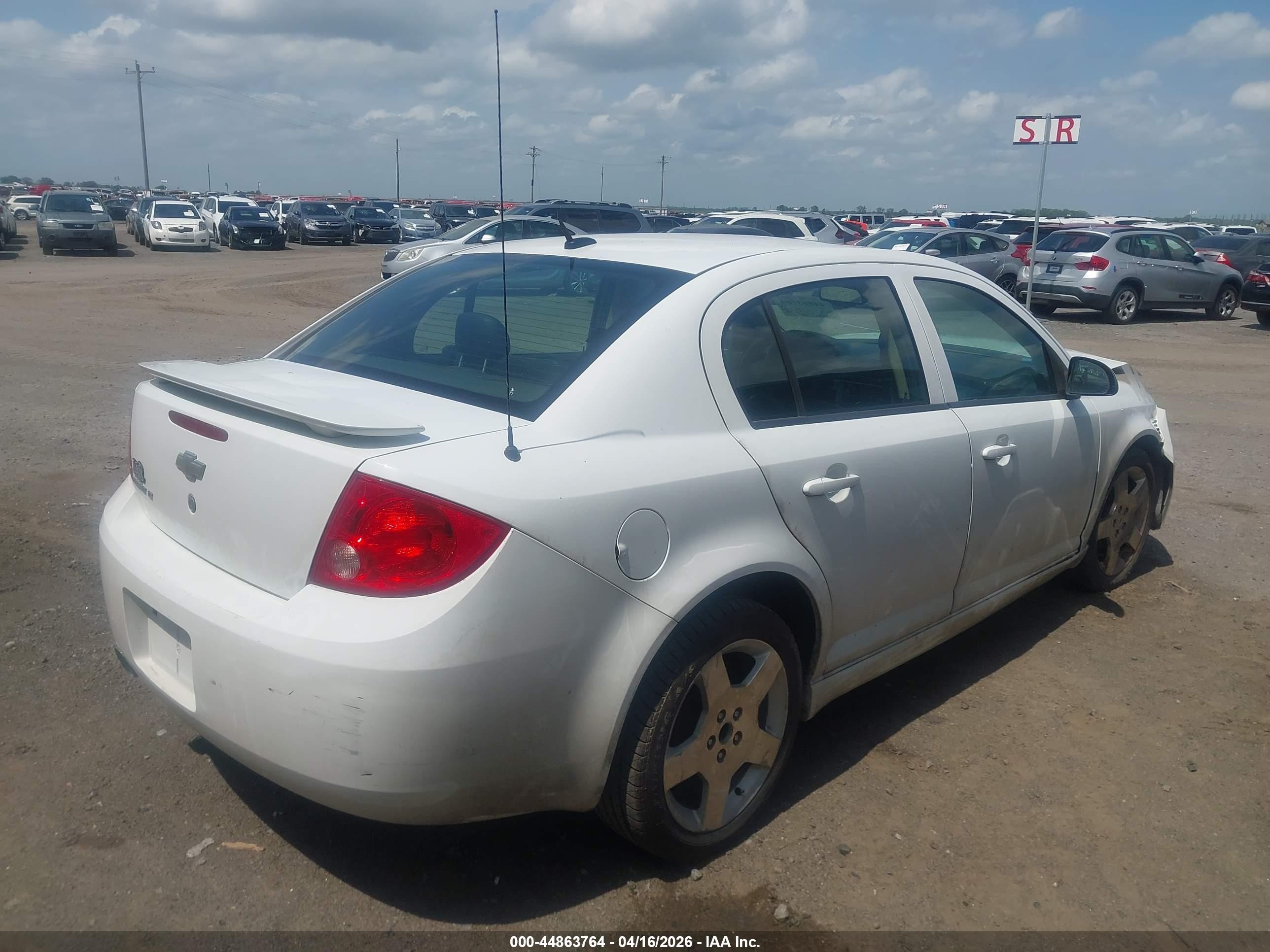 2010 Chevrolet Cobalt Lt White vin: 1G1AF5F59A7217969