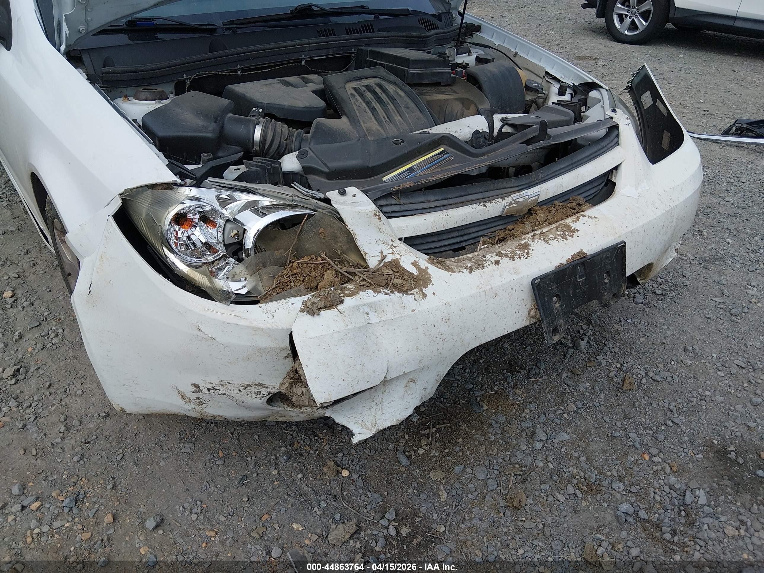 2010 Chevrolet Cobalt Lt White vin: 1G1AF5F59A7217969
