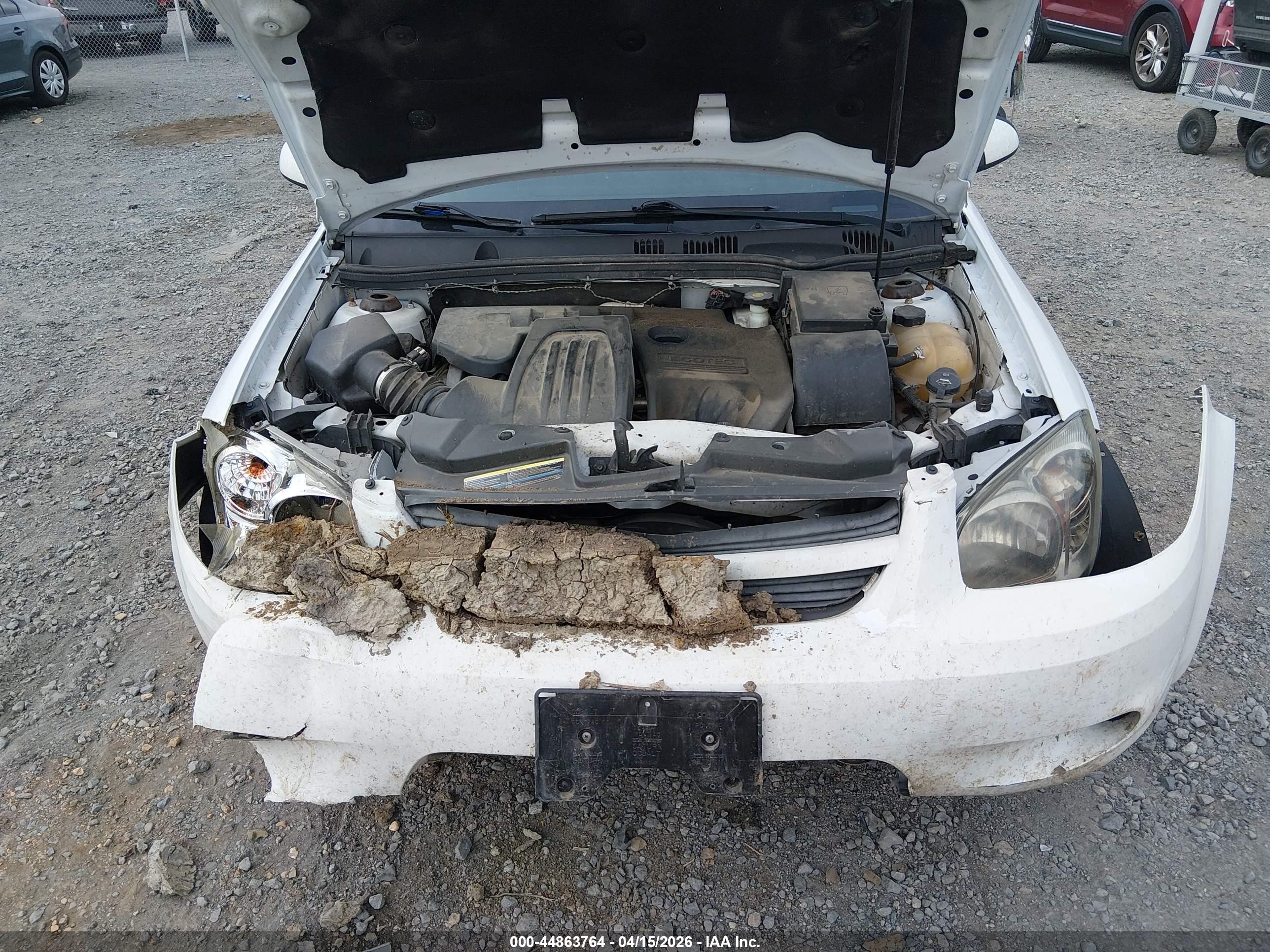 2010 Chevrolet Cobalt Lt White vin: 1G1AF5F59A7217969