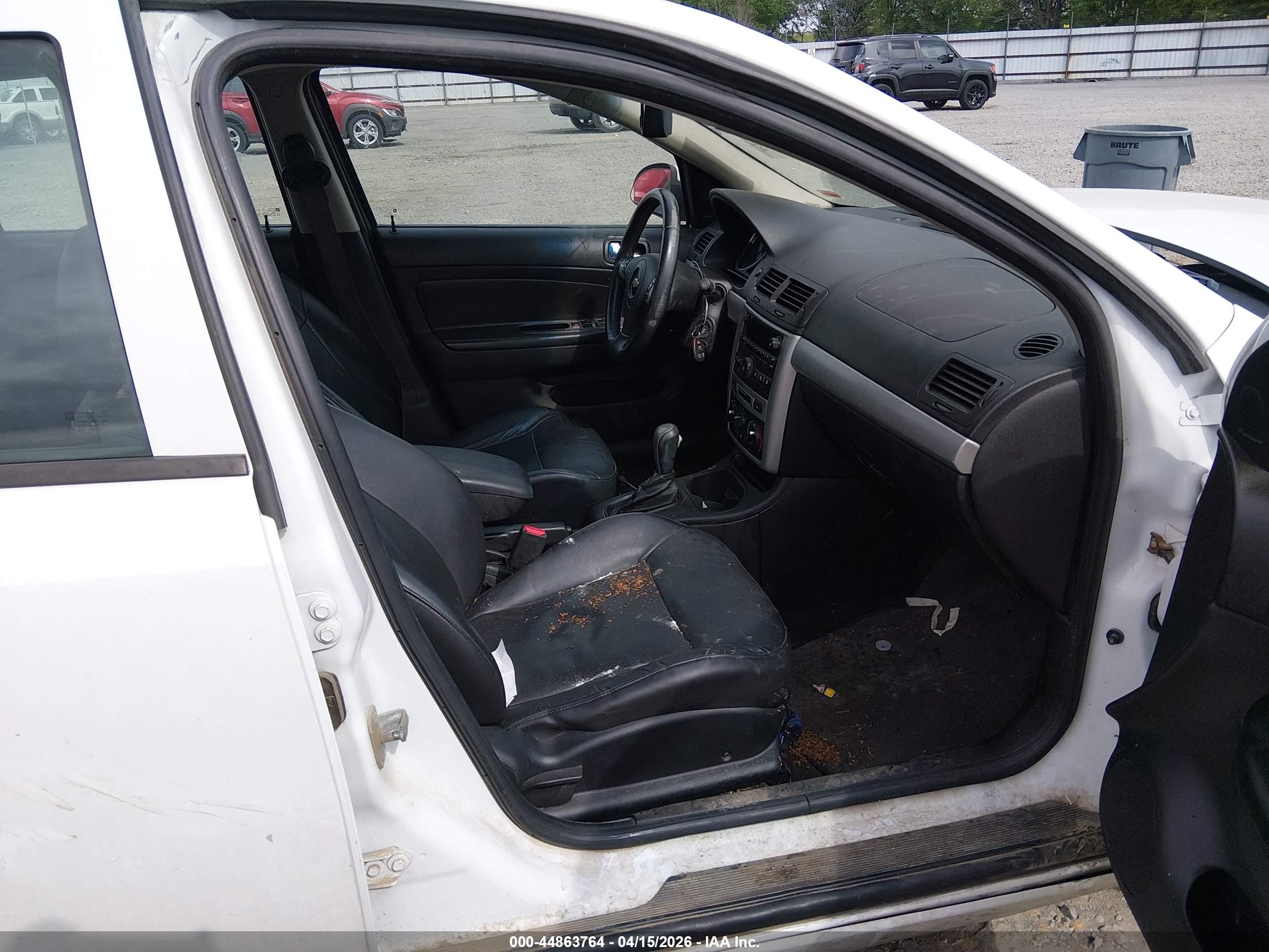 2010 Chevrolet Cobalt Lt White vin: 1G1AF5F59A7217969