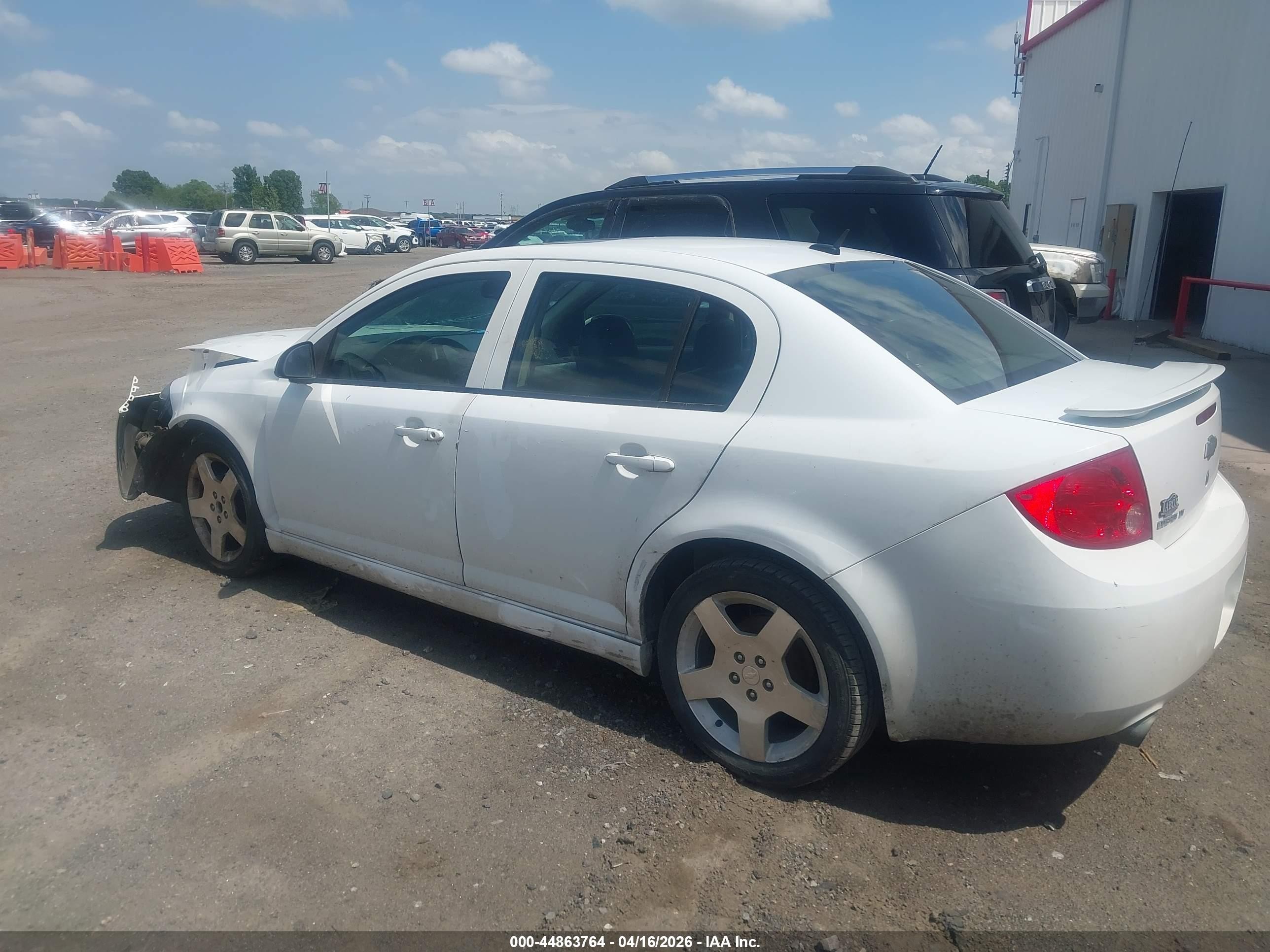 2010 Chevrolet Cobalt Lt White vin: 1G1AF5F59A7217969